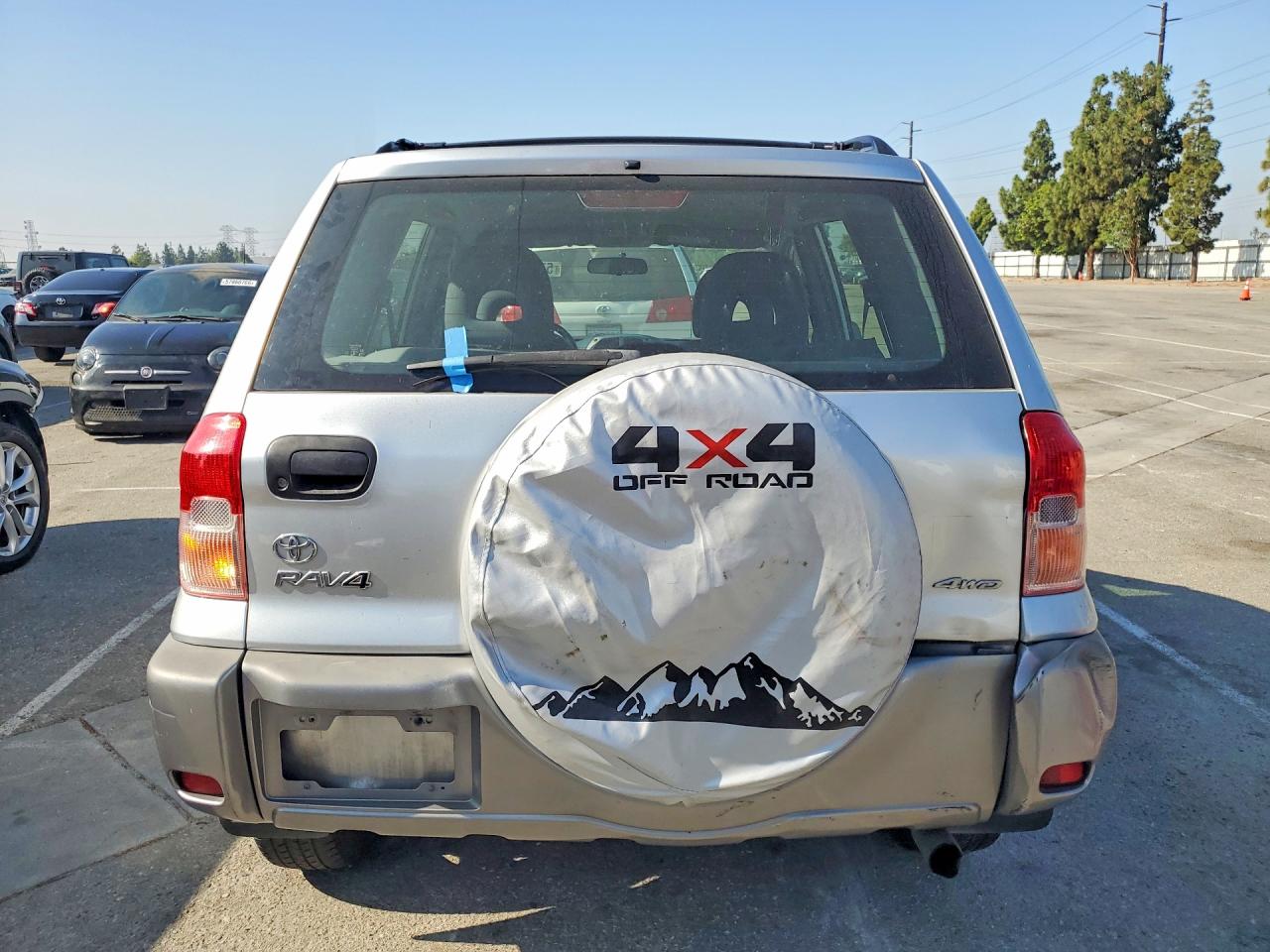 2002 Toyota Rav4 Base Silver vin: JTEHH20V126061923