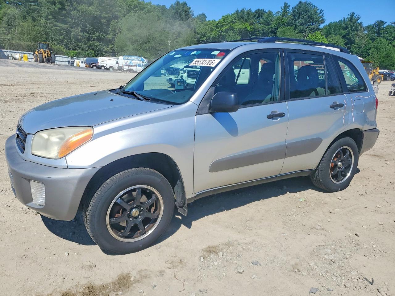 2002 Toyota Rav4 Base Silver vin: JTEHH20V126064367