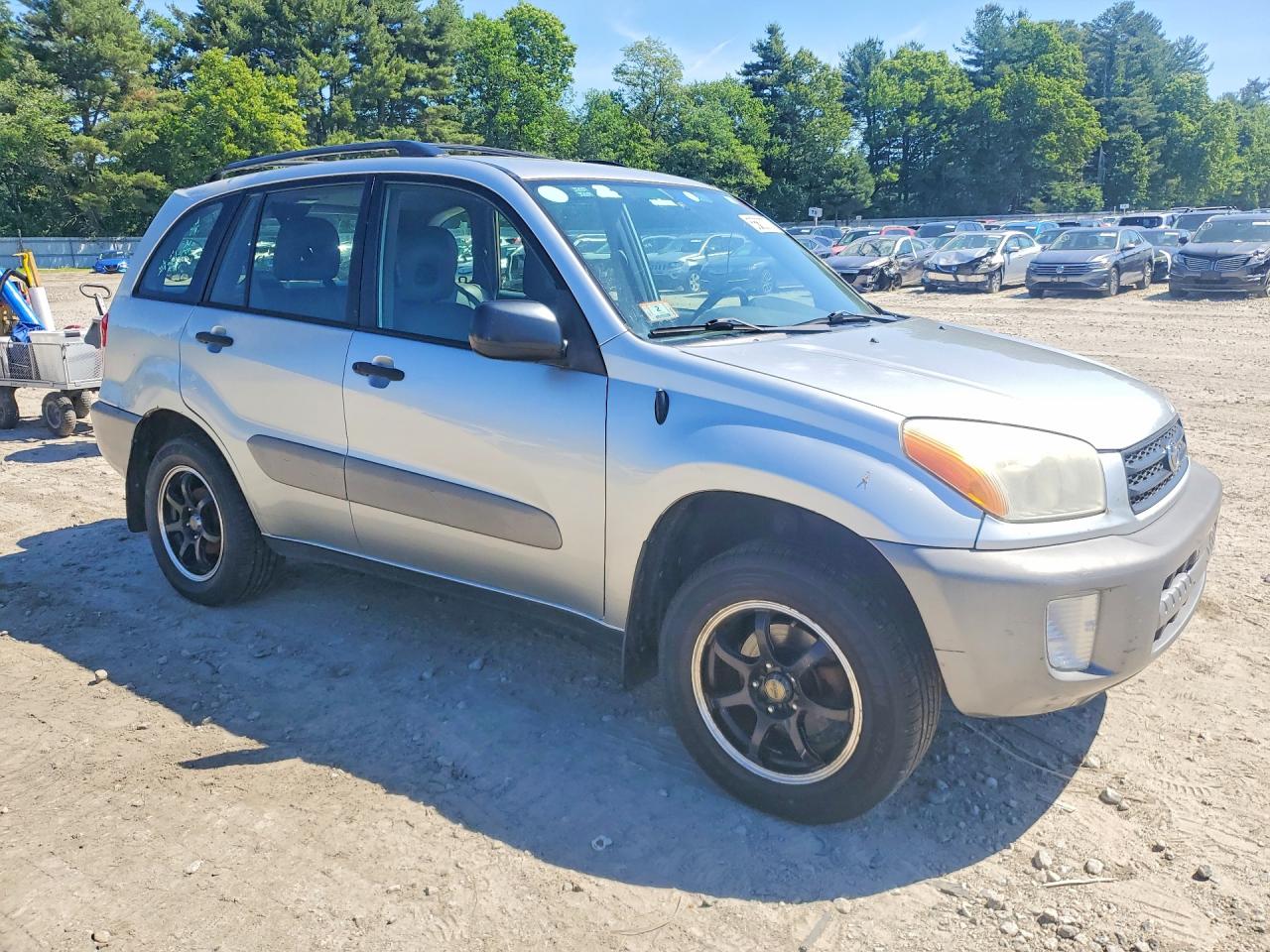 2002 Toyota Rav4 Base Silver vin: JTEHH20V126064367