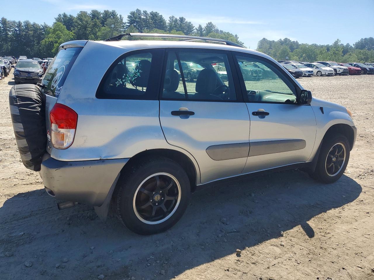 2002 Toyota Rav4 Base Silver vin: JTEHH20V126064367