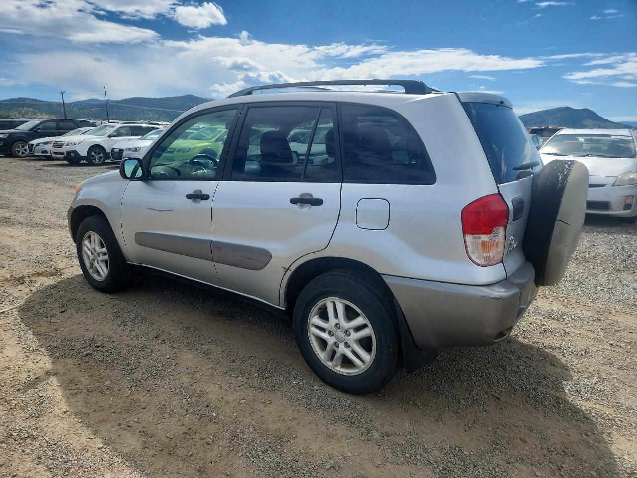 2003 Toyota Rav4 Base Silver vin: JTEHH20V130198221