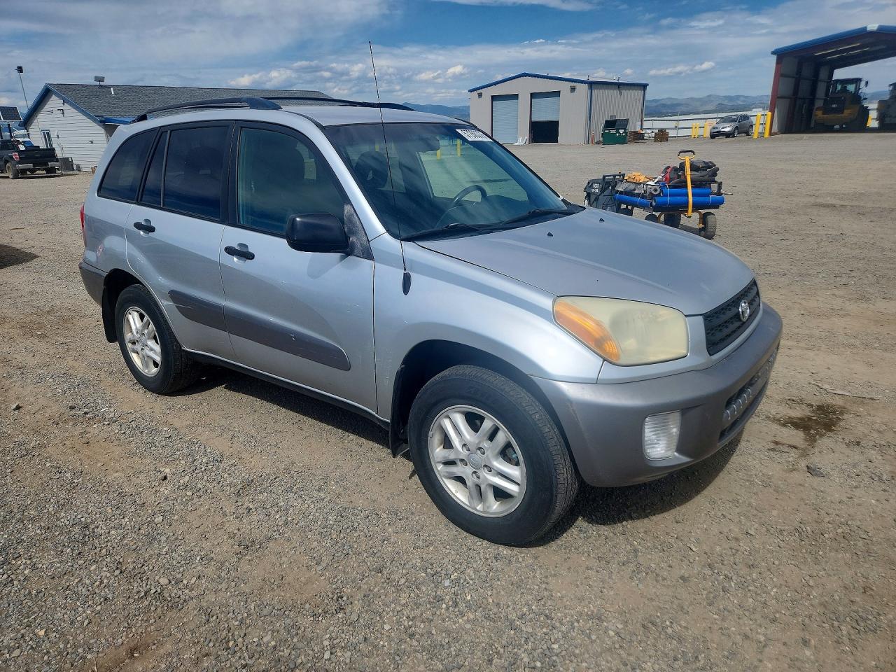 2003 Toyota Rav4 Base Silver vin: JTEHH20V130198221