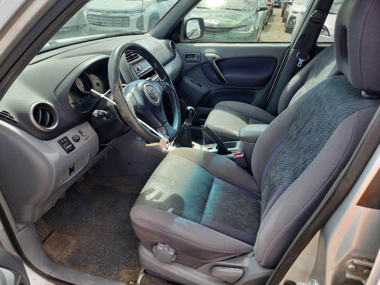 2003 Toyota Rav4 Base Silver vin: JTEHH20V130198221