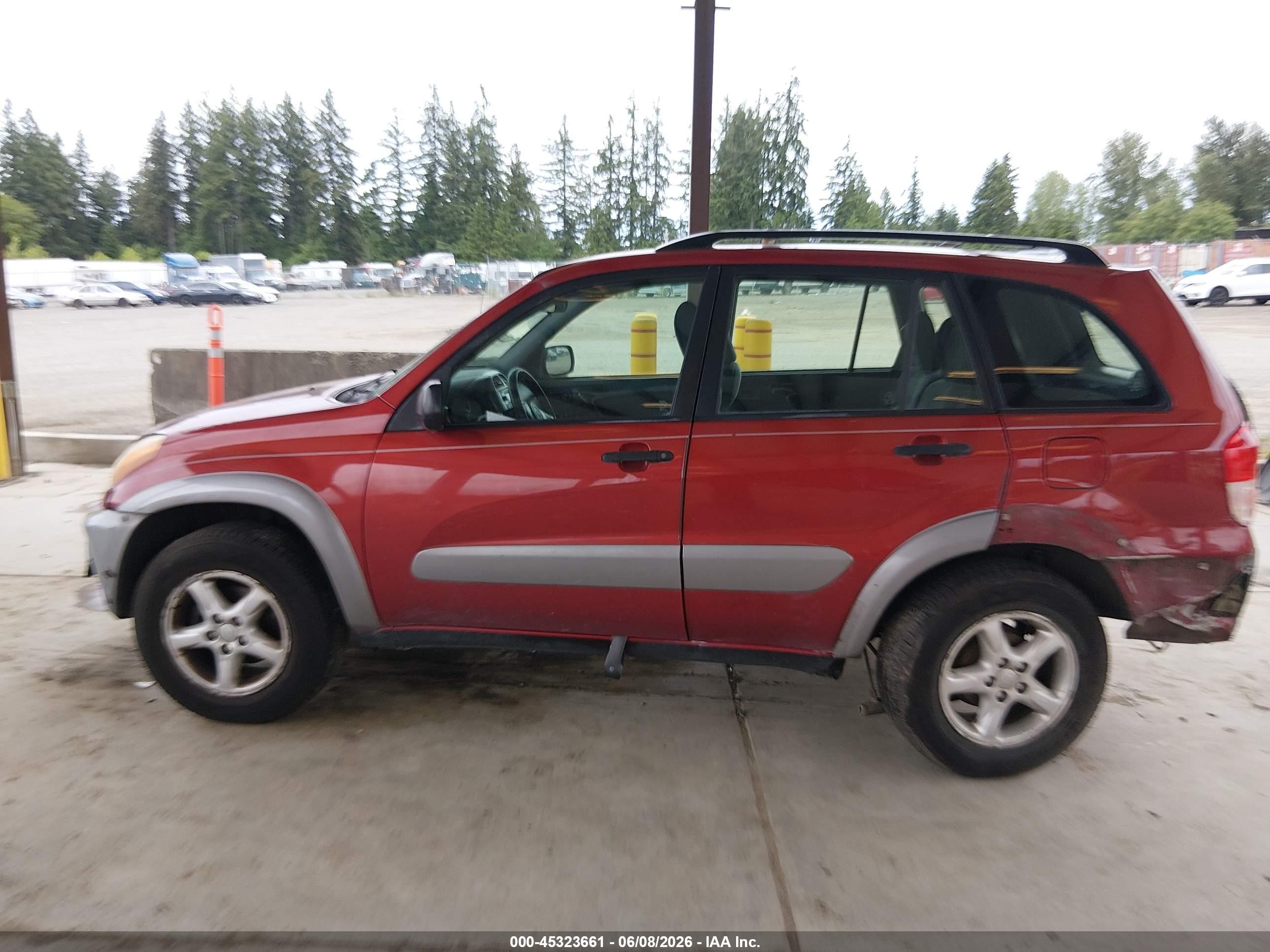 2003 Toyota Rav4 Red vin: JTEHH20V130229192