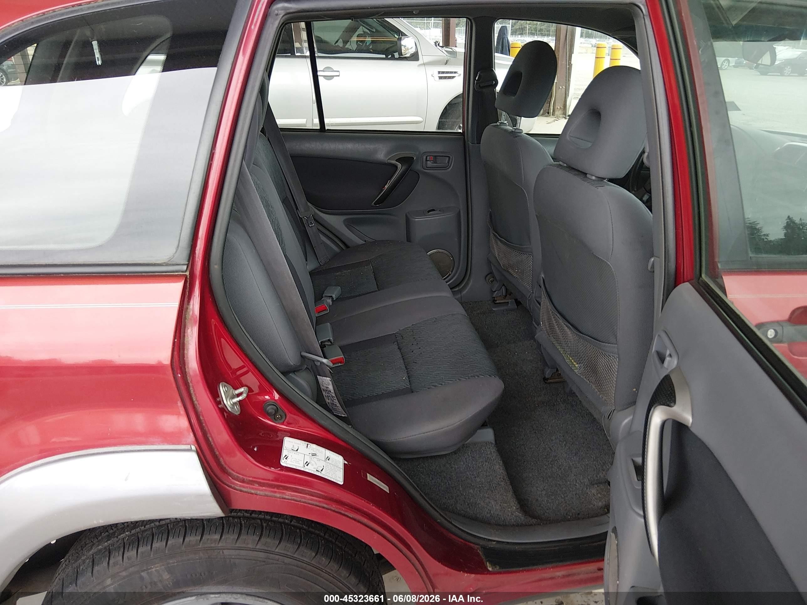 2003 Toyota Rav4 Red vin: JTEHH20V130229192