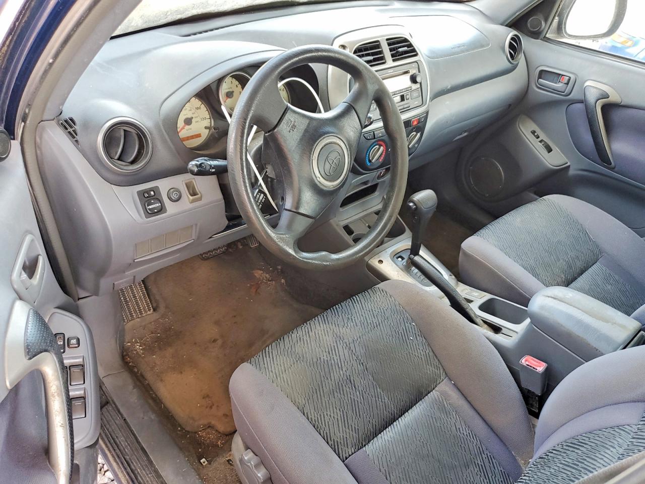 2003 Toyota Rav4 Base Blue vin: JTEHH20V136084412