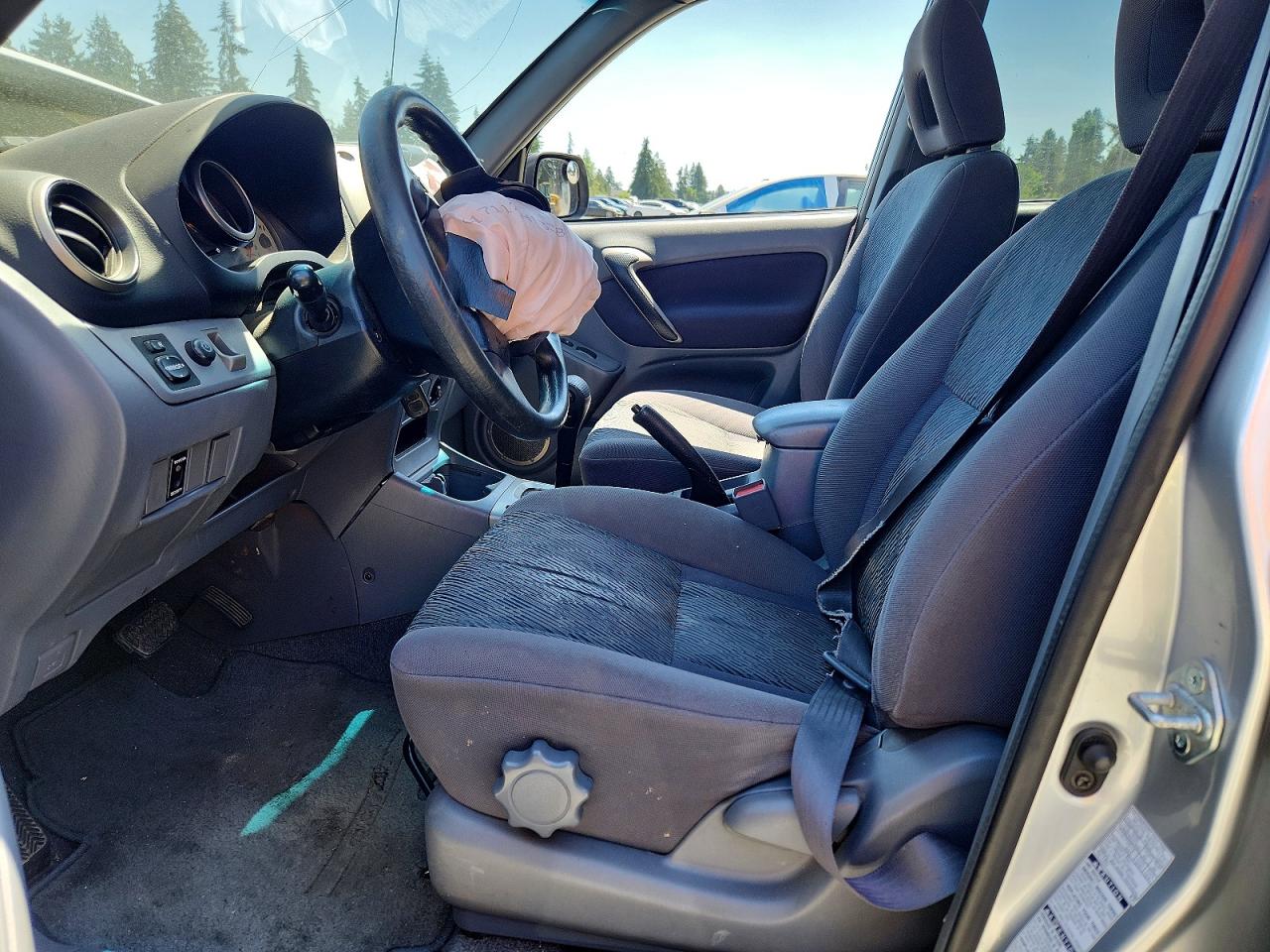 2001 Toyota Rav4 Base Silver vin: JTEHH20V210125243
