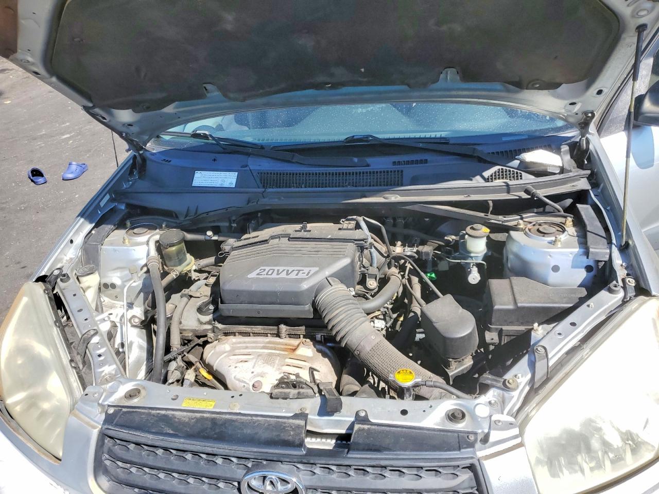 2001 Toyota Rav4 Base Silver vin: JTEHH20V216003656