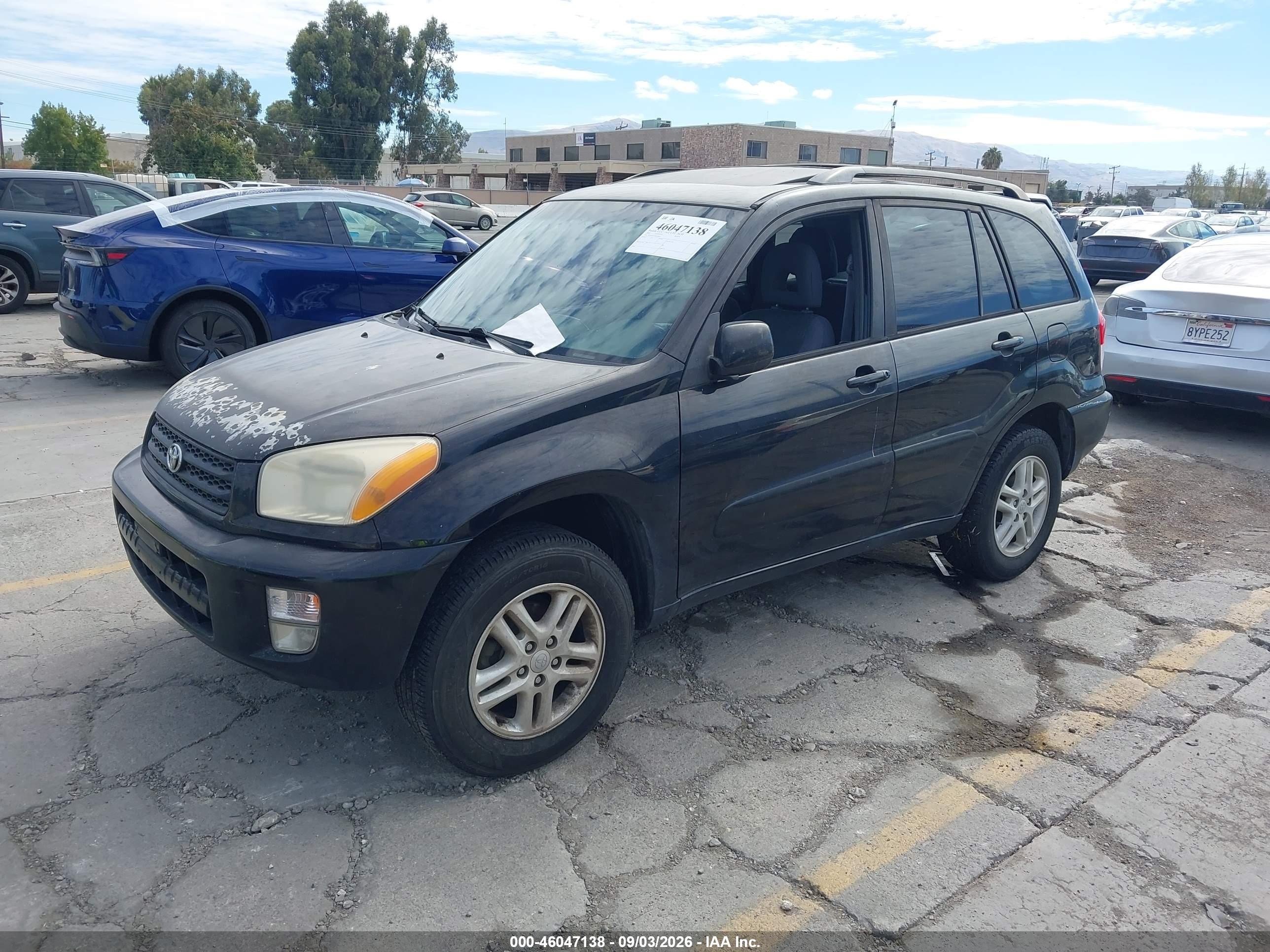 2002 Toyota Rav4   Black vin: JTEHH20V220130850