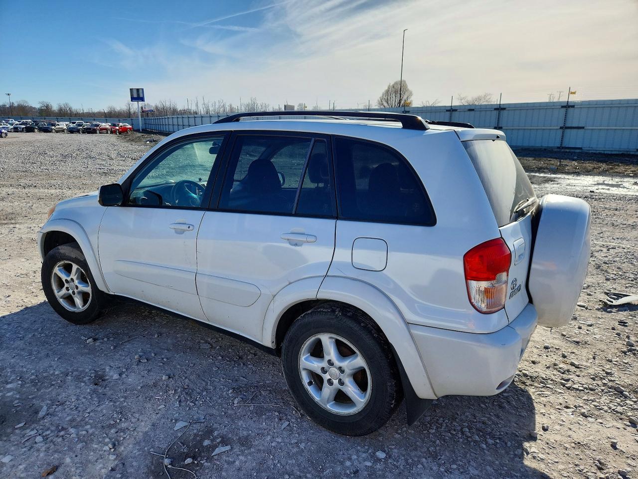 2002 Toyota Rav4 Base White vin: JTEHH20V220140150