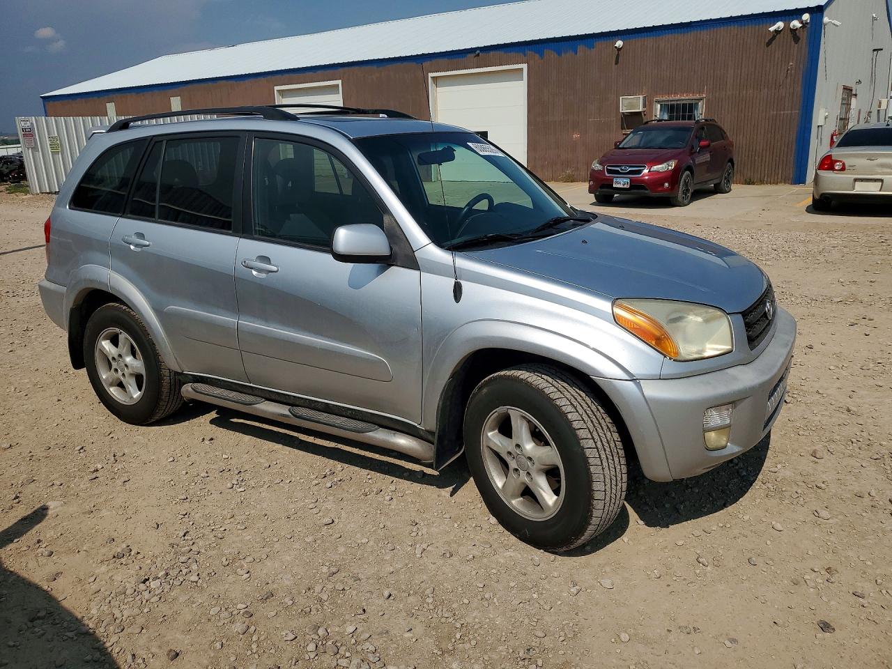 2002 Toyota Rav4 Silver vin: JTEHH20V226037291
