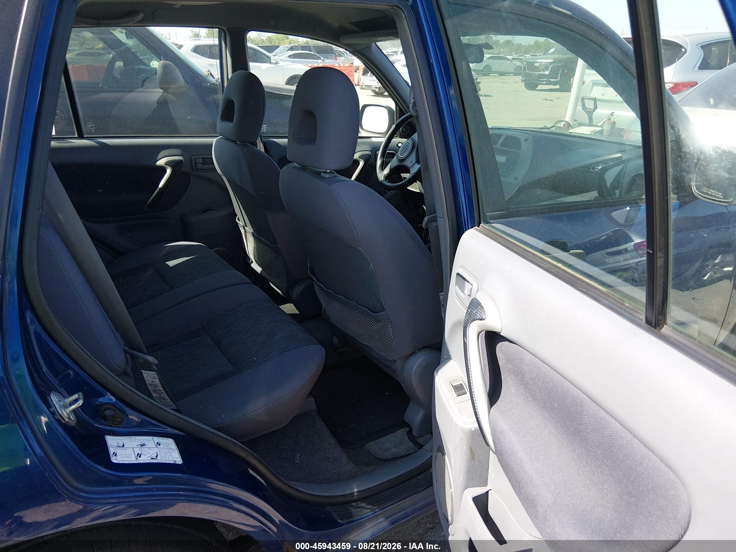 2002 Toyota Rav4   Blue vin: JTEHH20V226047156