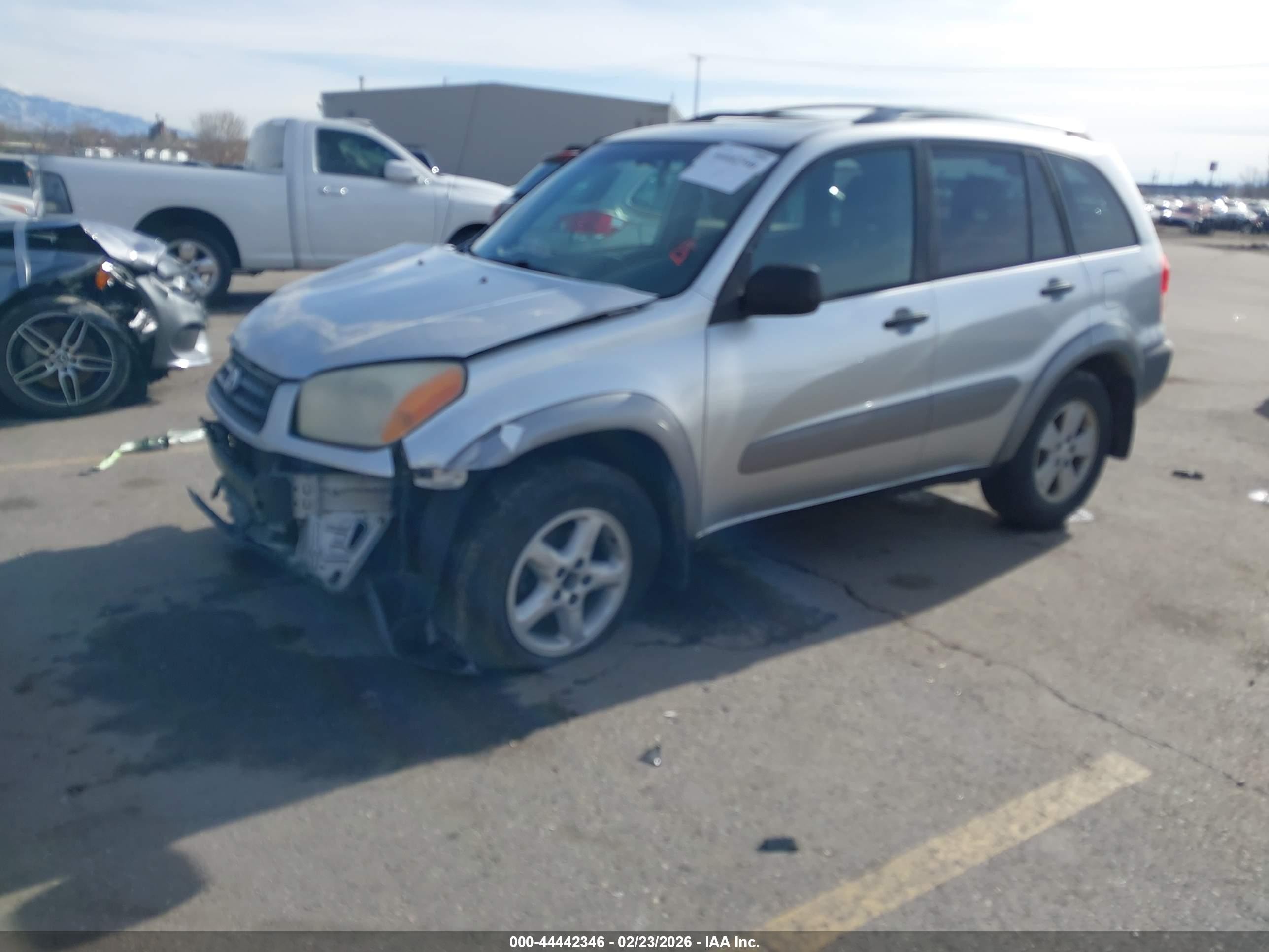 2002 Toyota Rav4   Silver vin: JTEHH20V226064815
