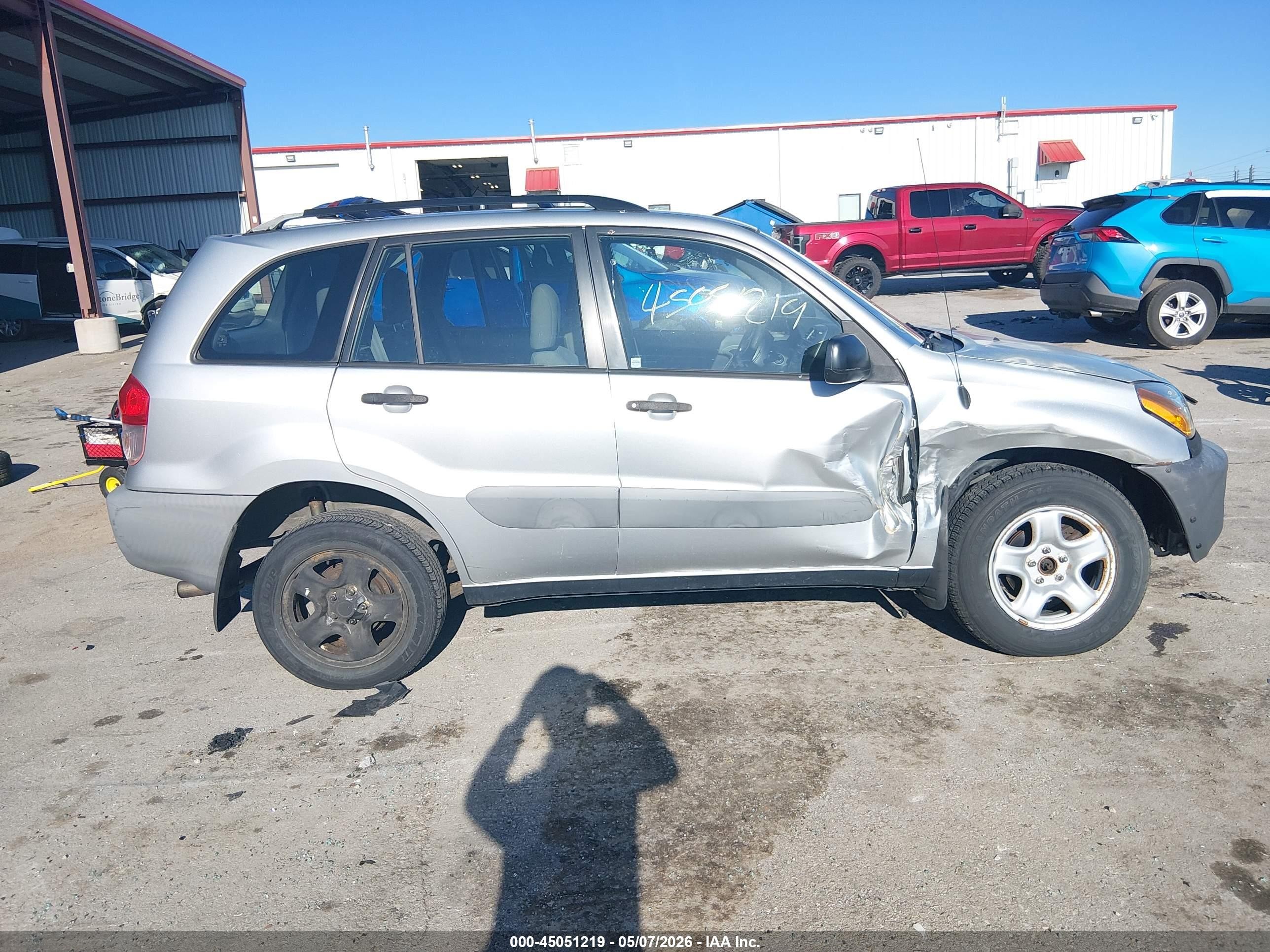 2001 Toyota Rav4   Gray vin: JTEHH20V316002323