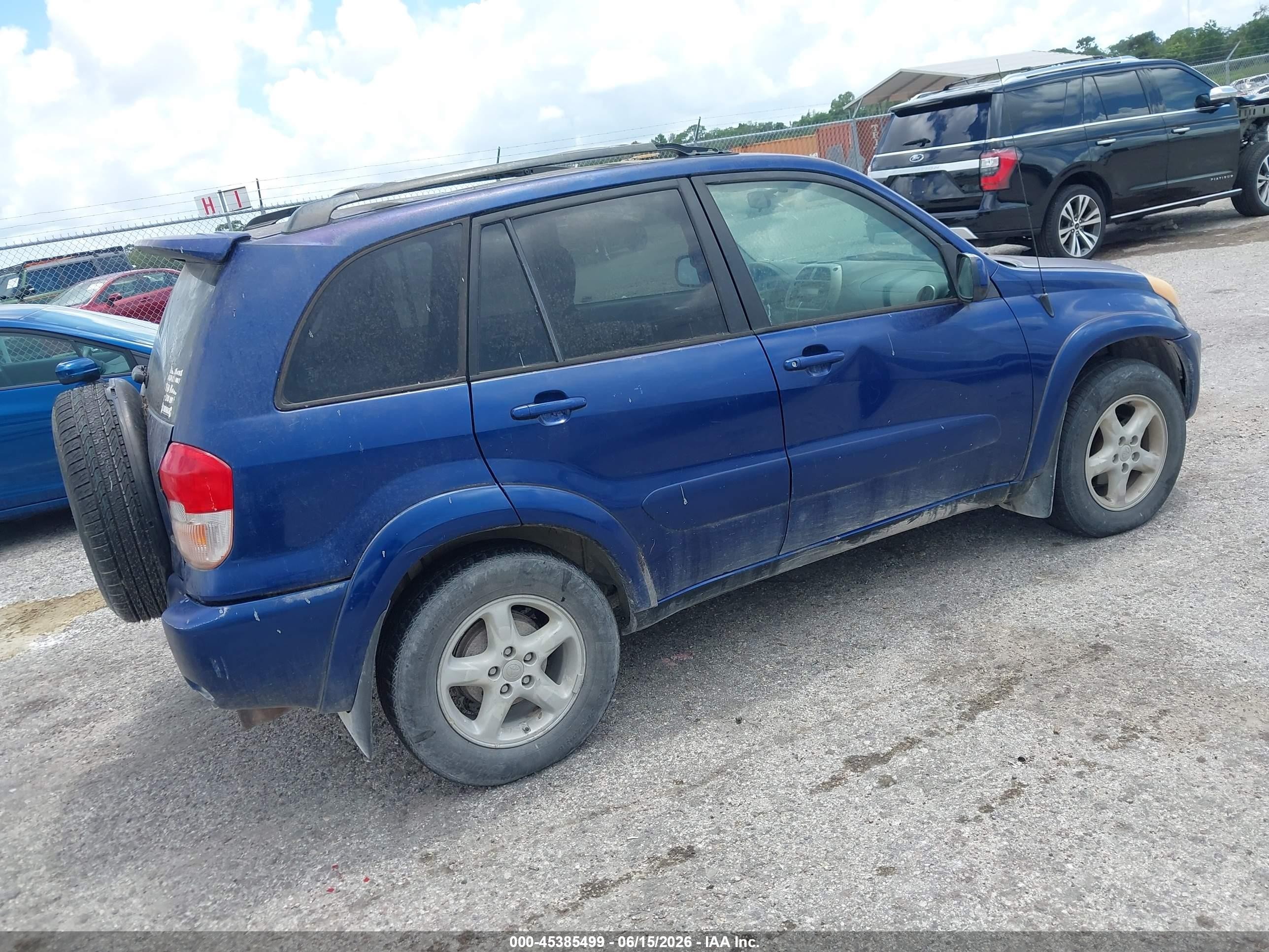 2002 Toyota Rav4   Blue vin: JTEHH20V326032360