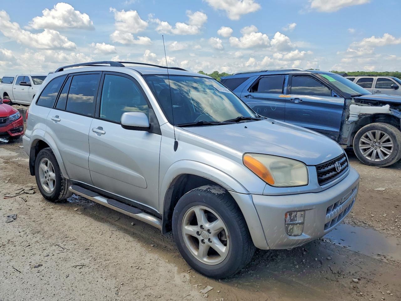 2002 Toyota Rav4 Base Silver vin: JTEHH20V326038076