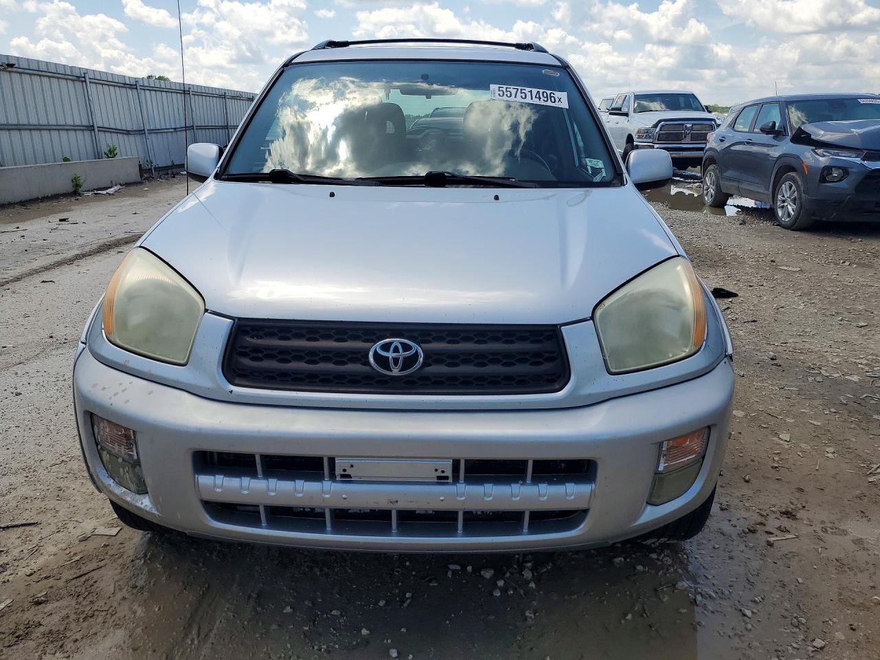 2002 Toyota Rav4 Base Silver vin: JTEHH20V326038076