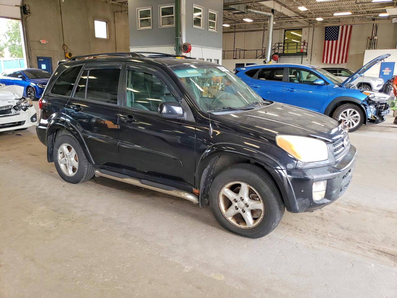 2002 Toyota Rav4 Base Black vin: JTEHH20V326045383