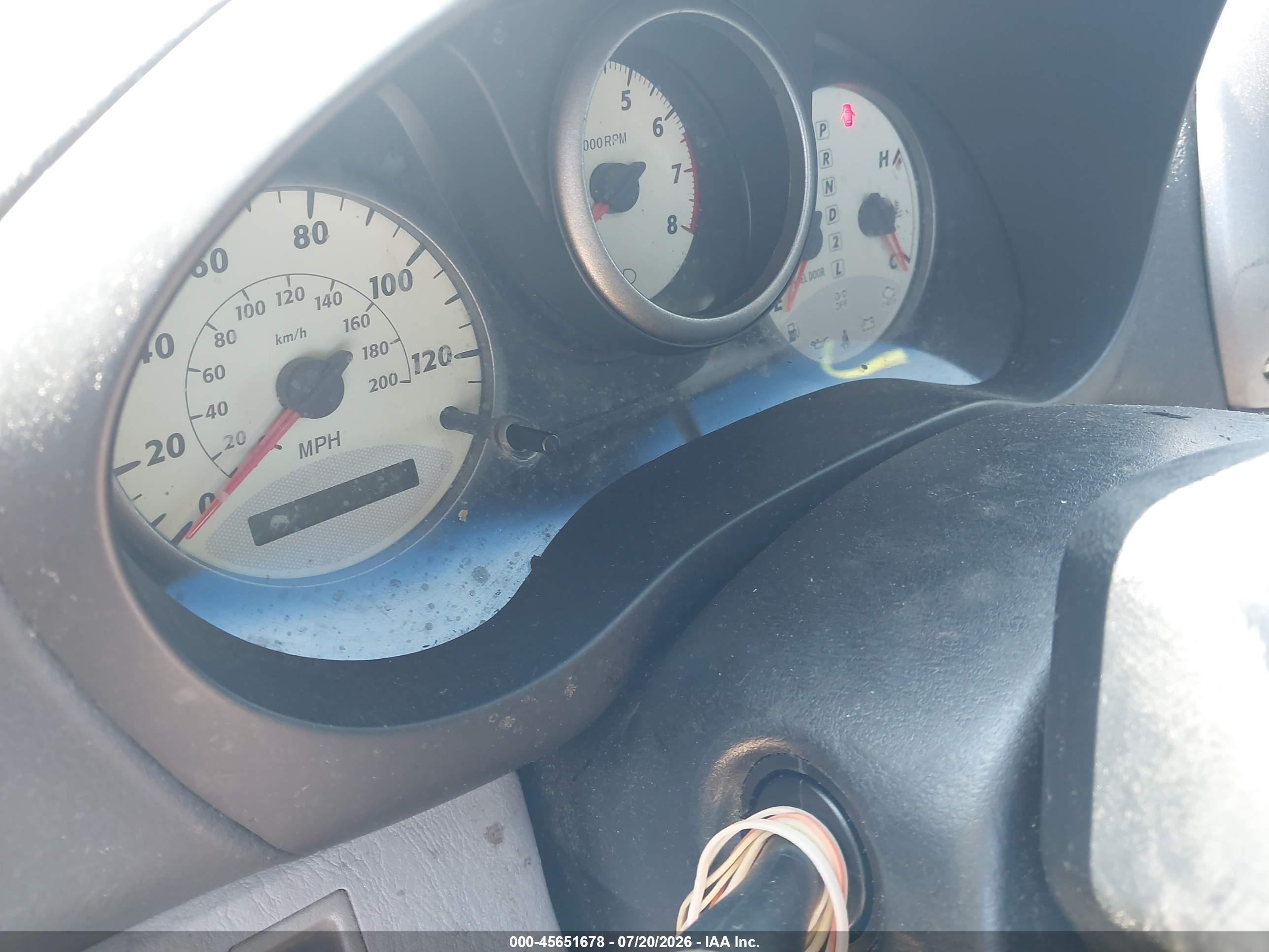2003 Toyota Rav4 Red vin: JTEHH20V330194445