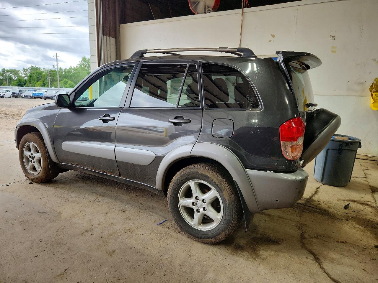 2003 Toyota Rav4 Base Gray vin: JTEHH20V330206870