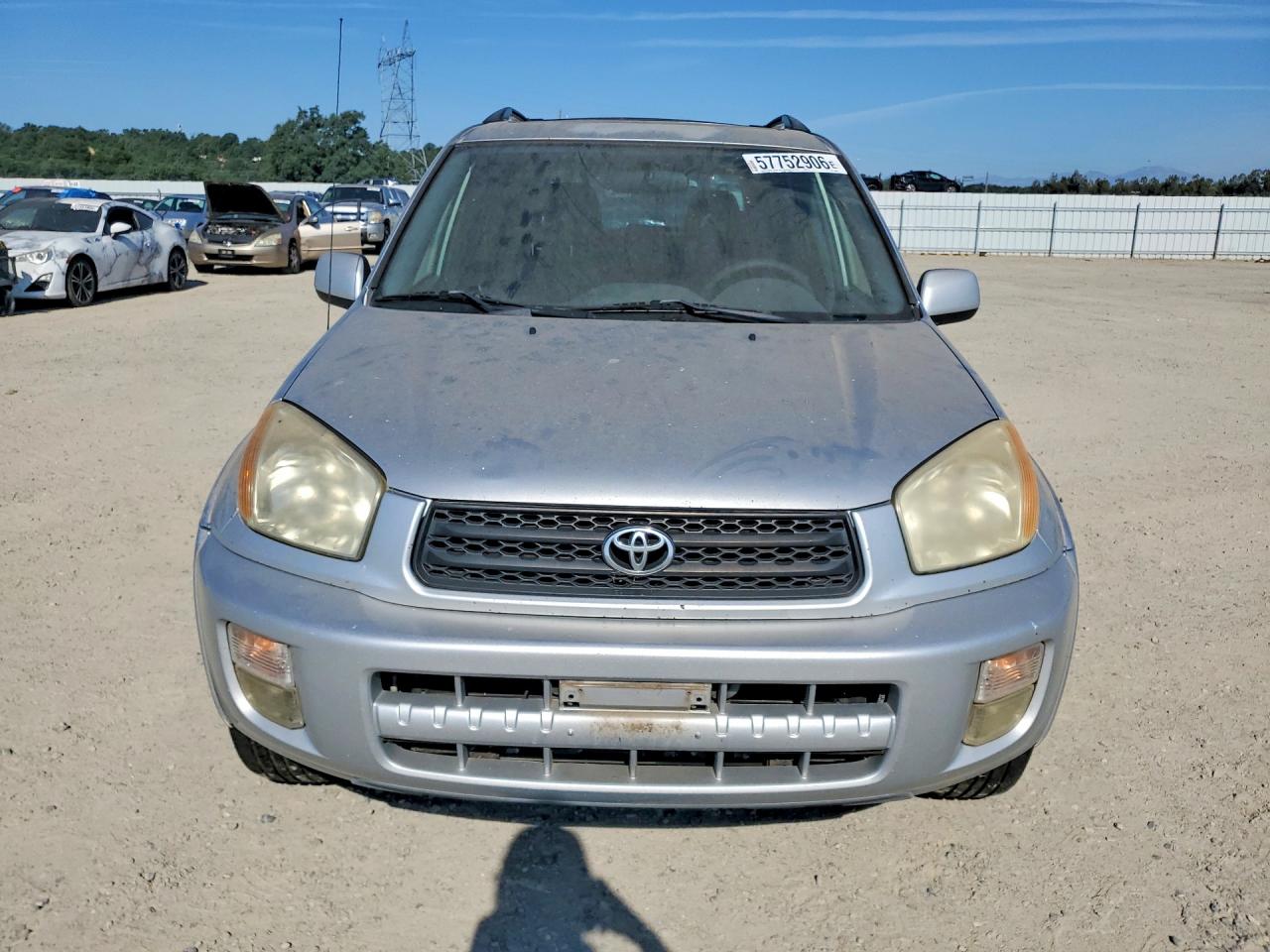 2003 Toyota Rav4 Base Gray vin: JTEHH20V330209509