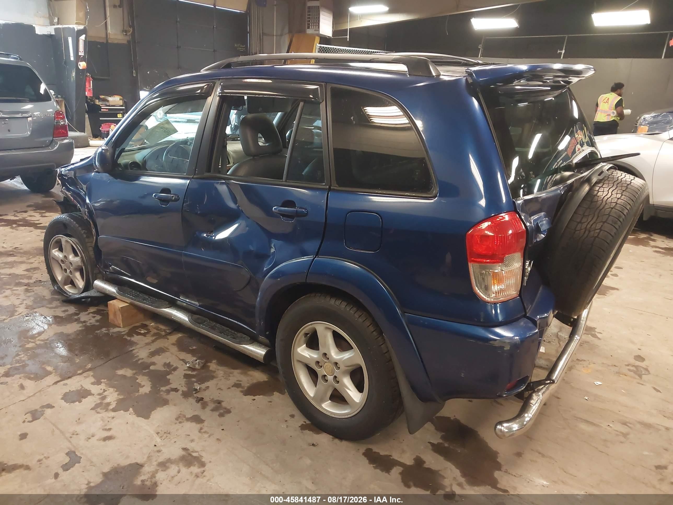 2003 Toyota Rav4   Blue vin: JTEHH20V330254885