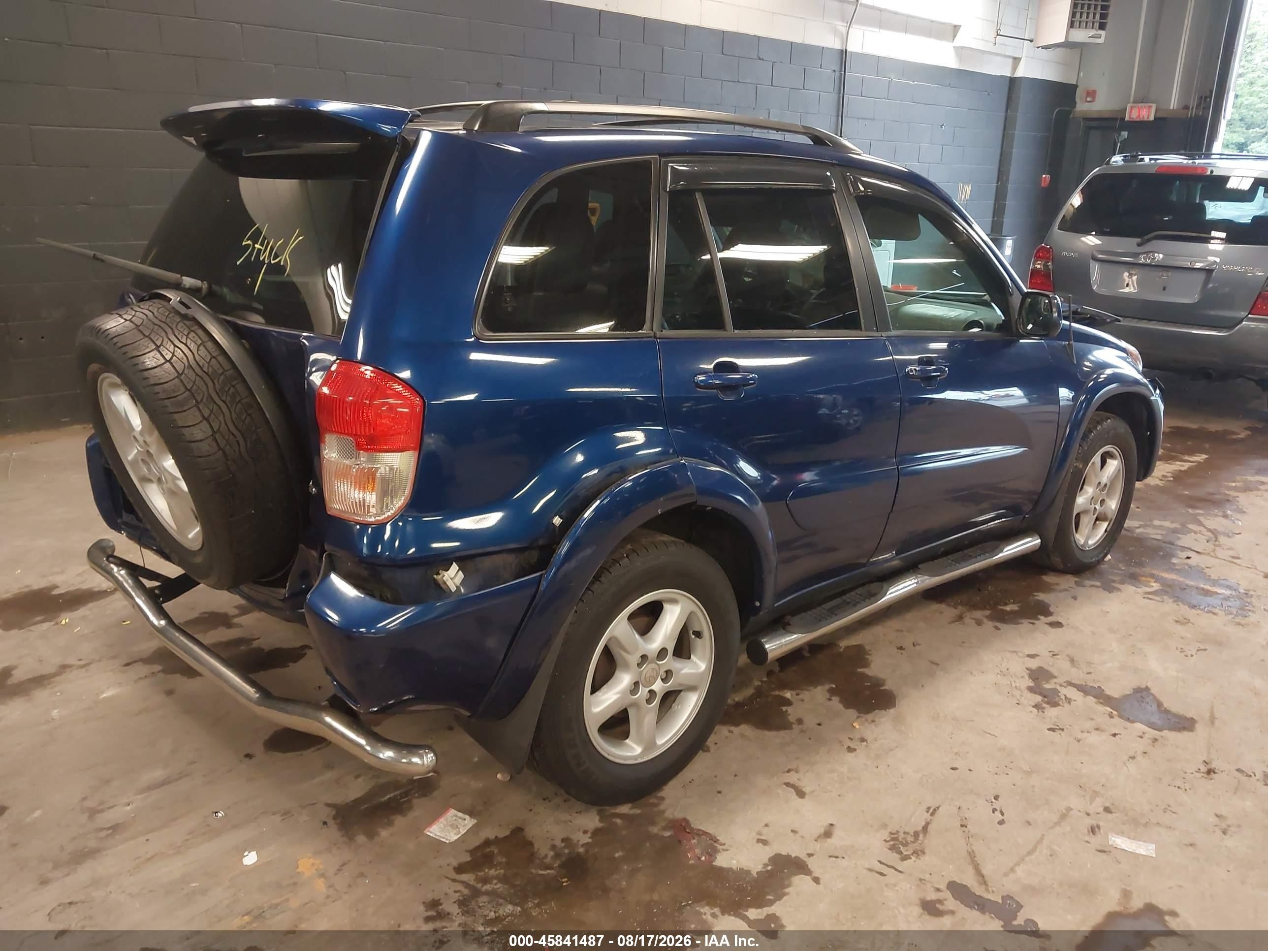 2003 Toyota Rav4   Blue vin: JTEHH20V330254885