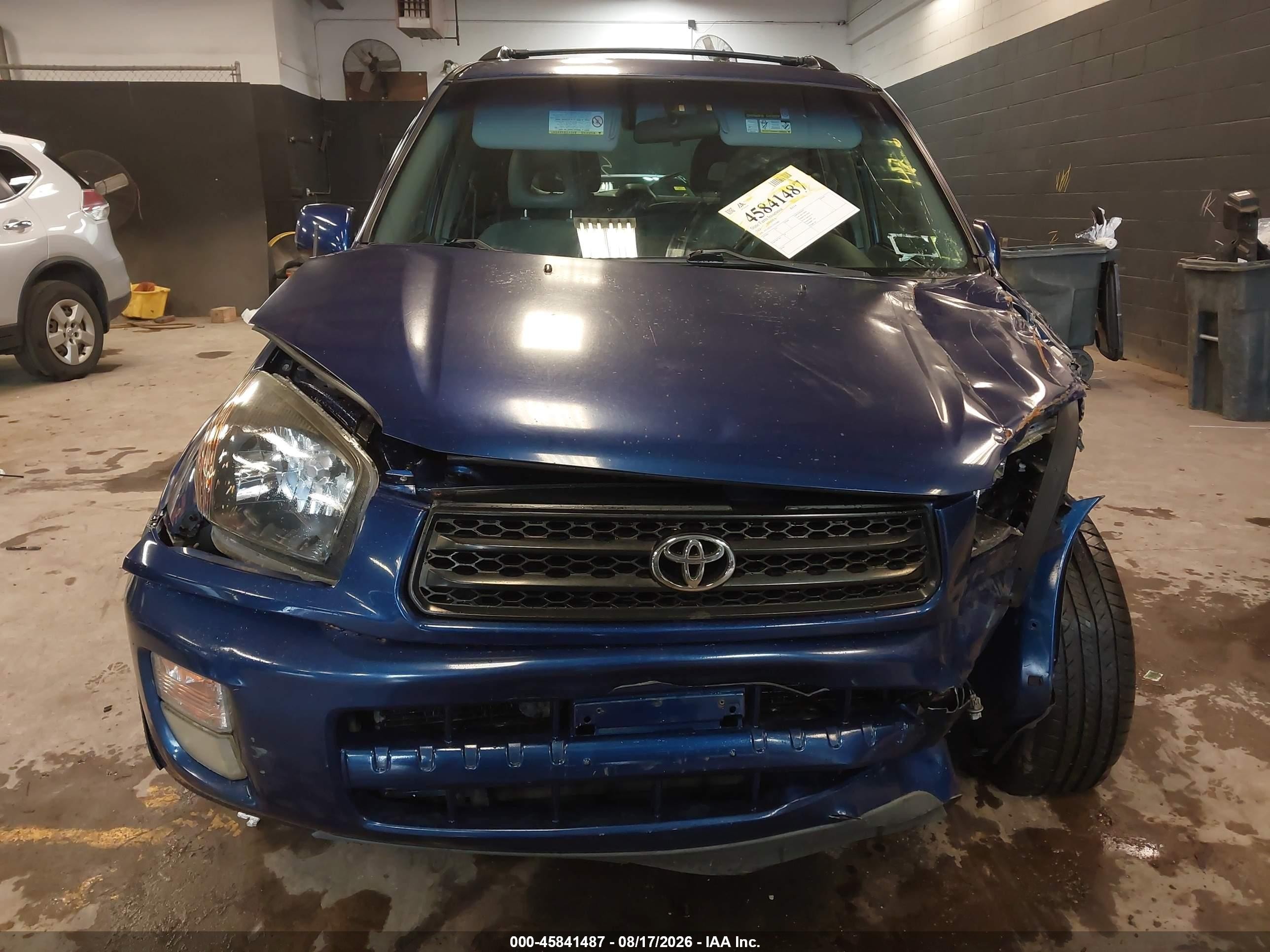 2003 Toyota Rav4   Blue vin: JTEHH20V330254885