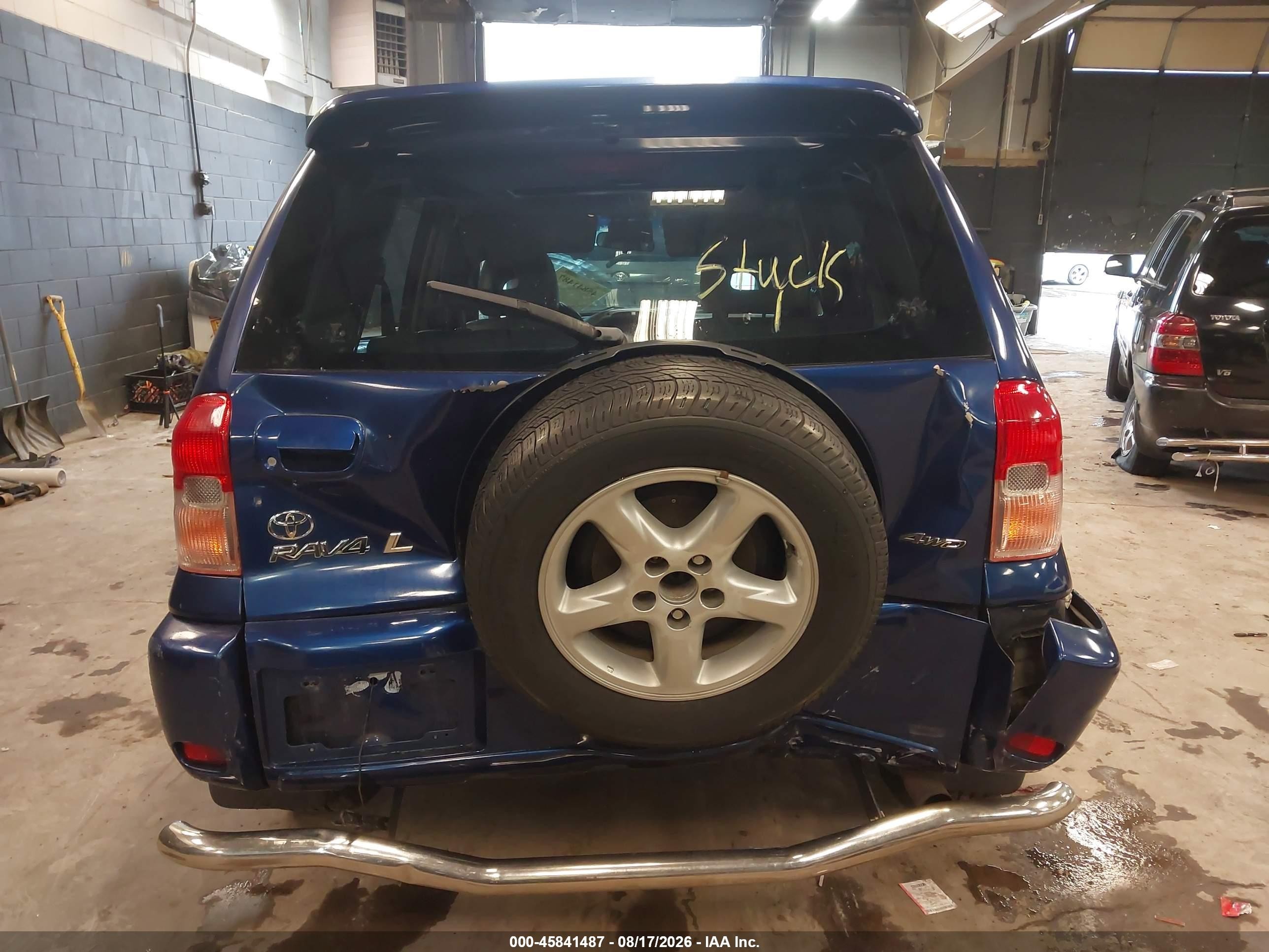 2003 Toyota Rav4   Blue vin: JTEHH20V330254885
