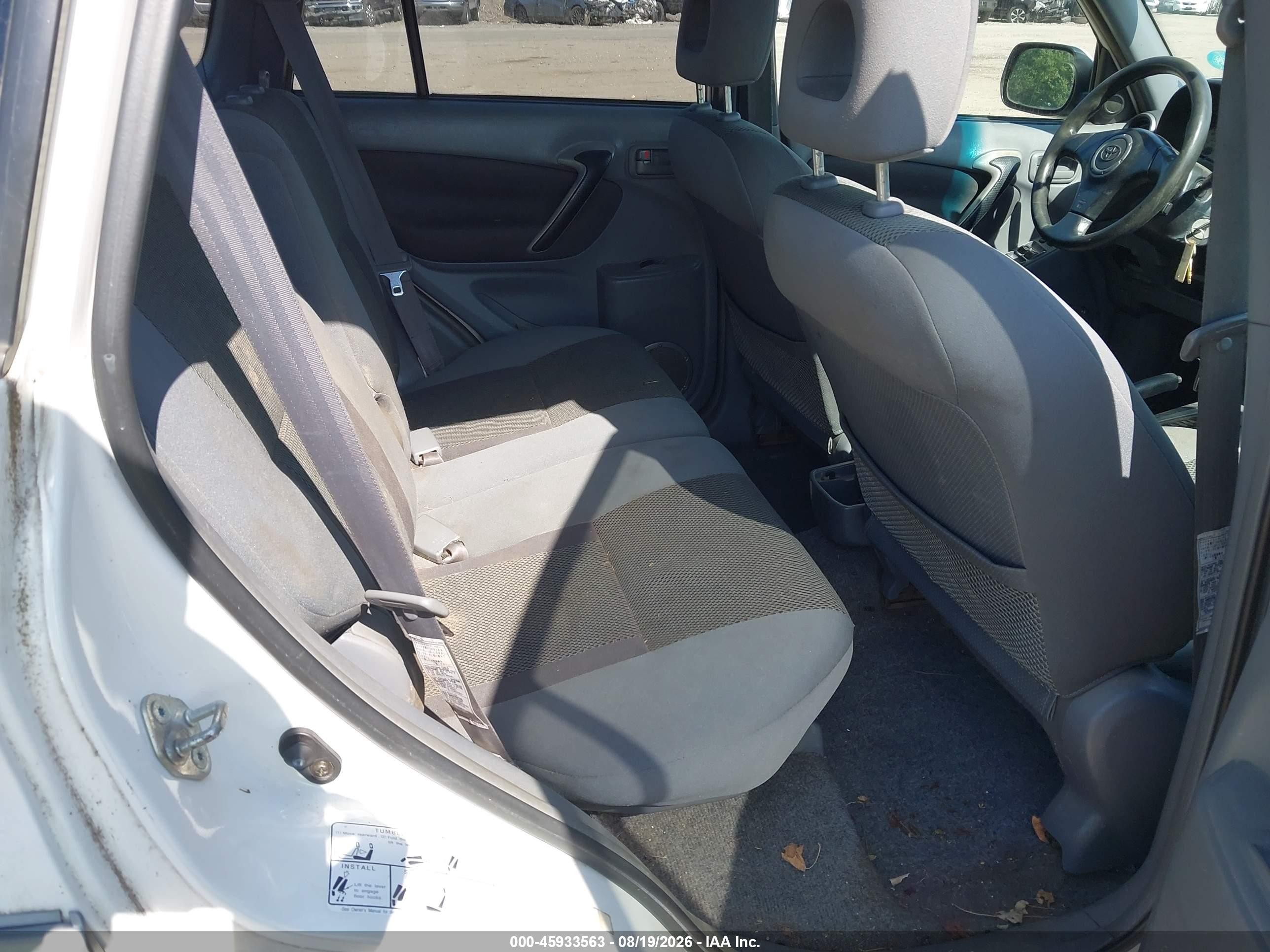 2003 Toyota Rav4   White vin: JTEHH20V330261271