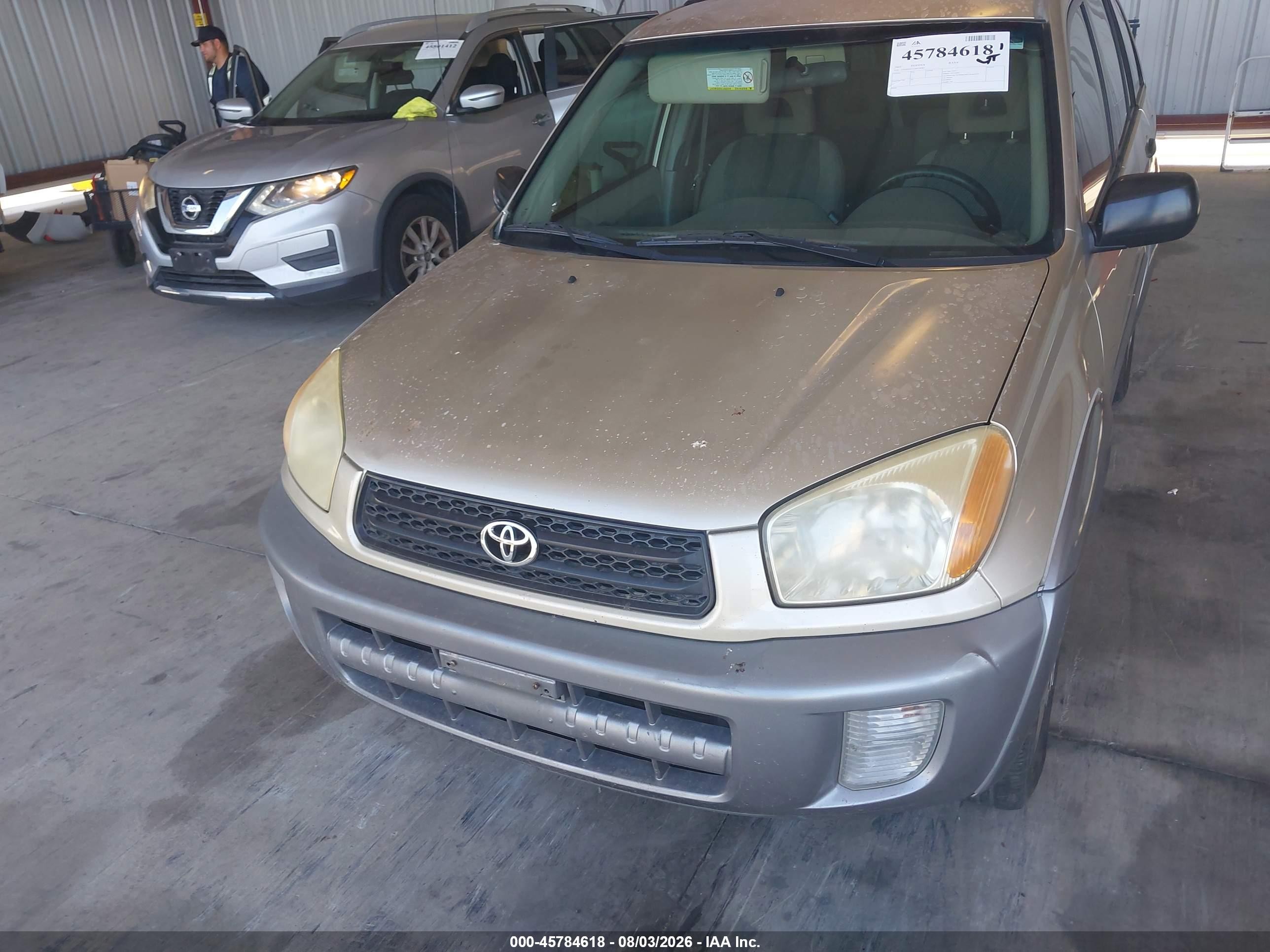 2003 Toyota Rav4   Желто-коричневый vin: JTEHH20V336078983