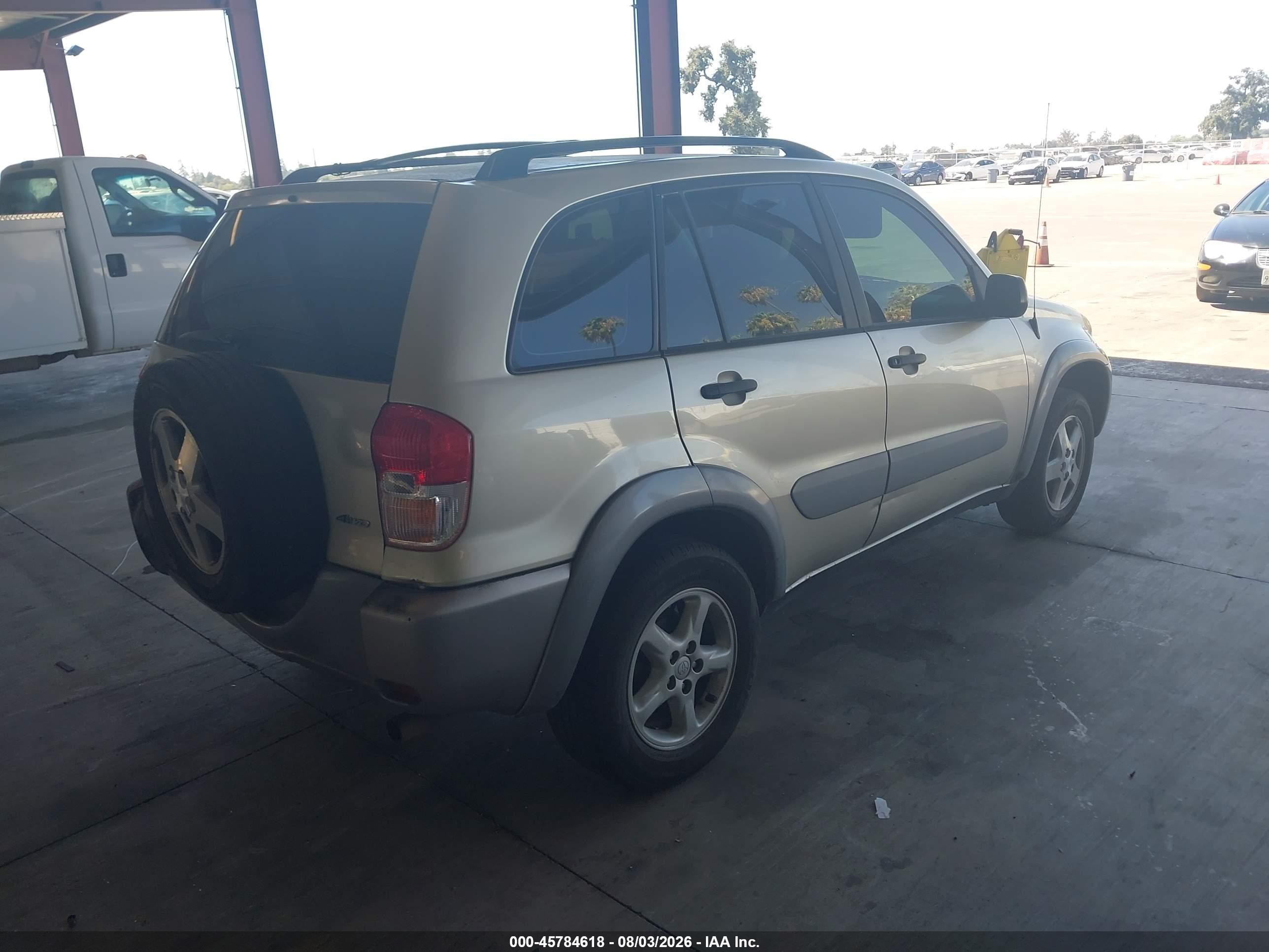 2003 Toyota Rav4   Желто-коричневый vin: JTEHH20V336078983