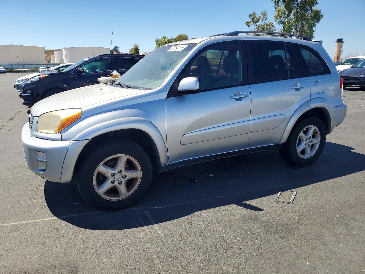 2003 Toyota Rav4 Base Silver vin: JTEHH20V336079311