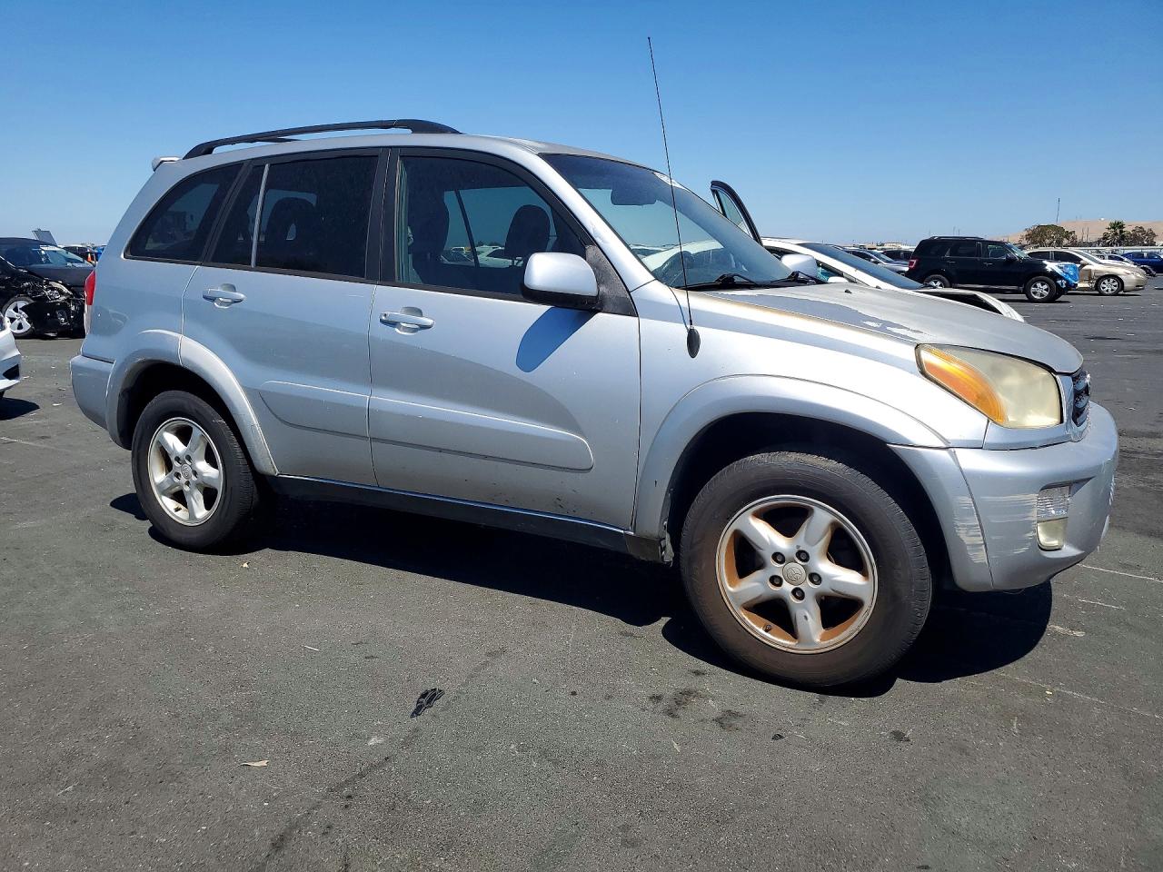 2003 Toyota Rav4 Base Silver vin: JTEHH20V336079311