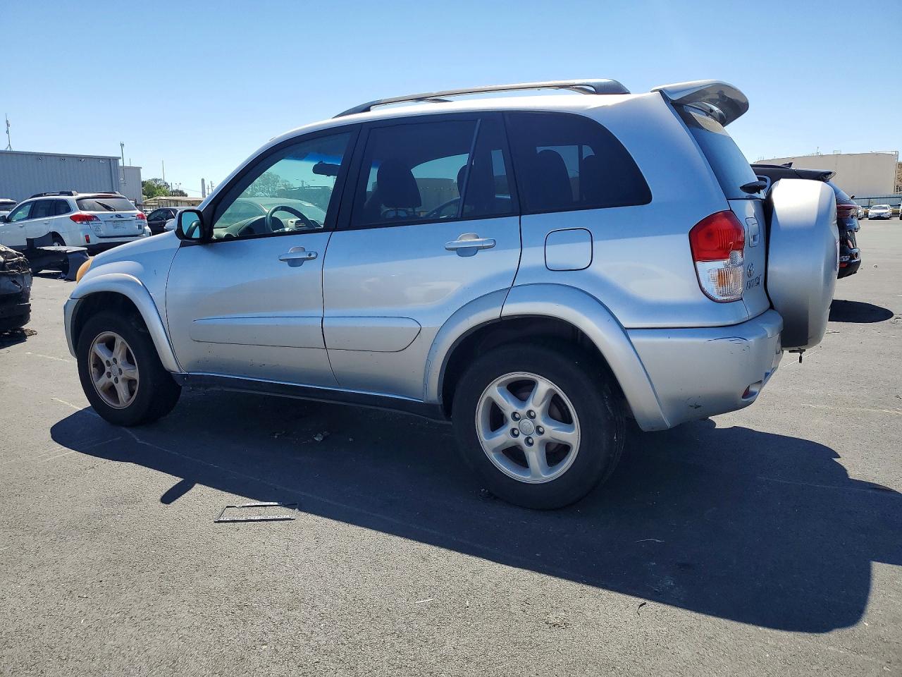 2003 Toyota Rav4 Base Silver vin: JTEHH20V336079311