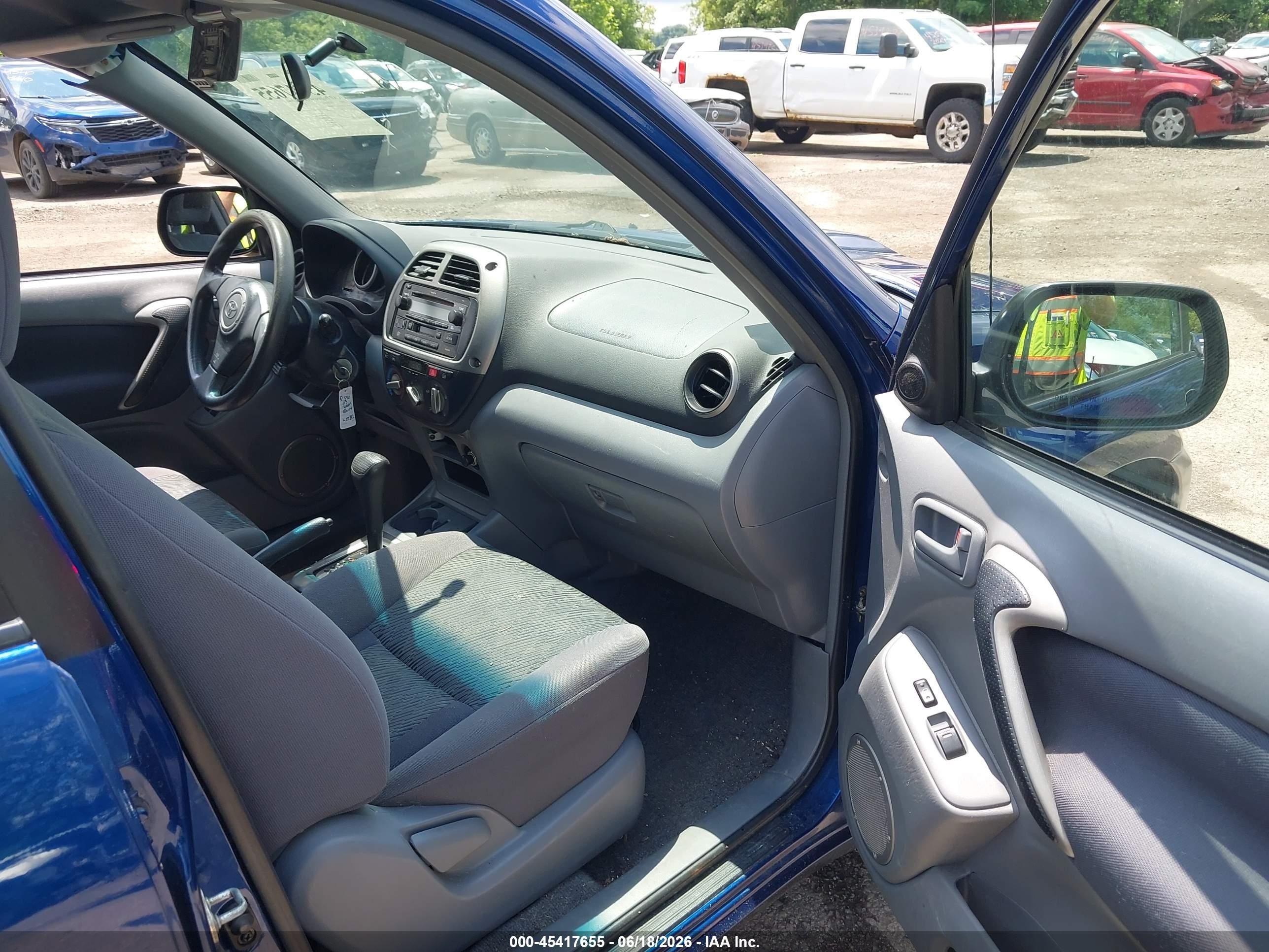 2003 Toyota Rav4   Синий vin: JTEHH20V336084346