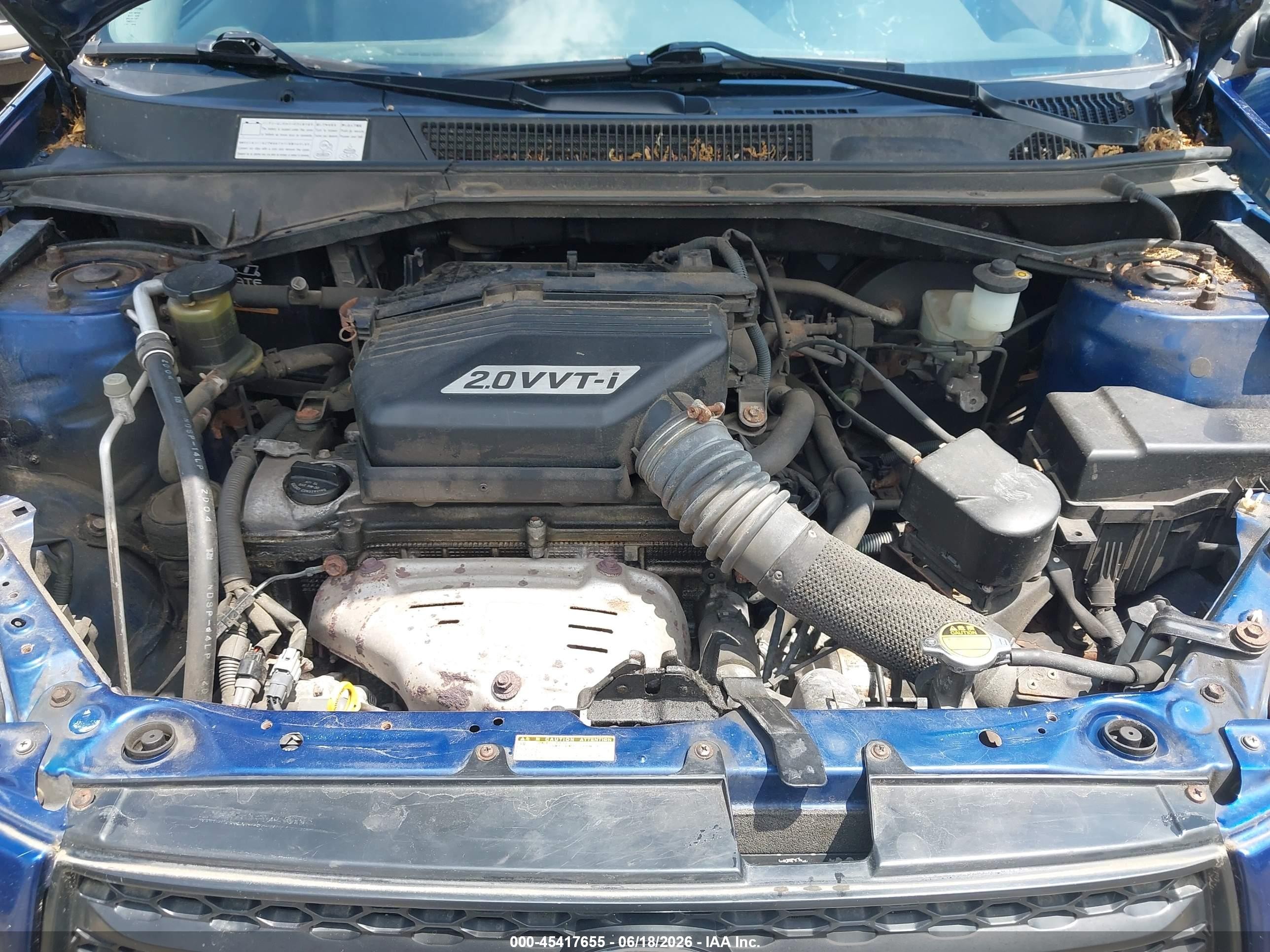 2003 Toyota Rav4   Синий vin: JTEHH20V336084346