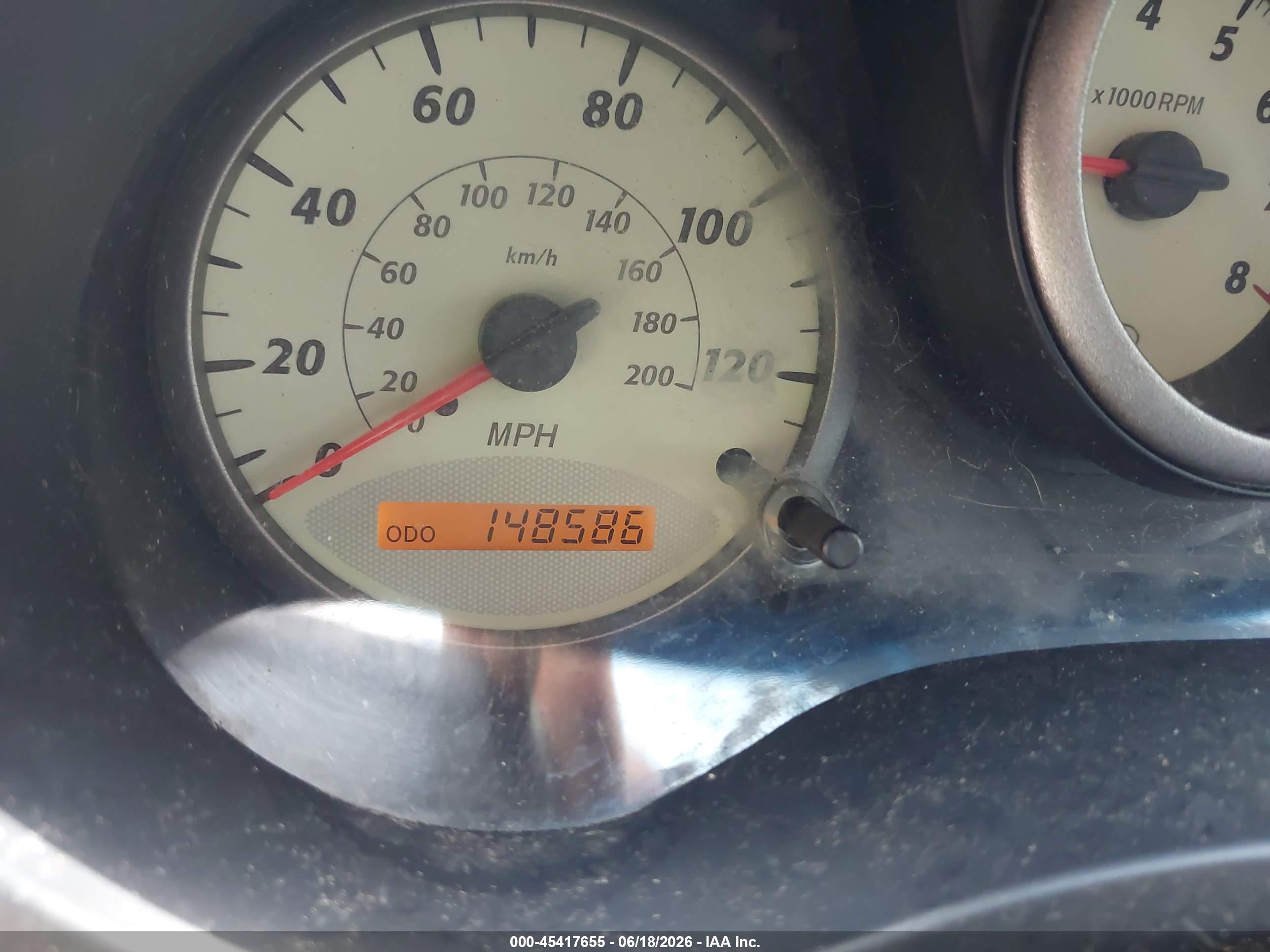 2003 Toyota Rav4   Синий vin: JTEHH20V336084346