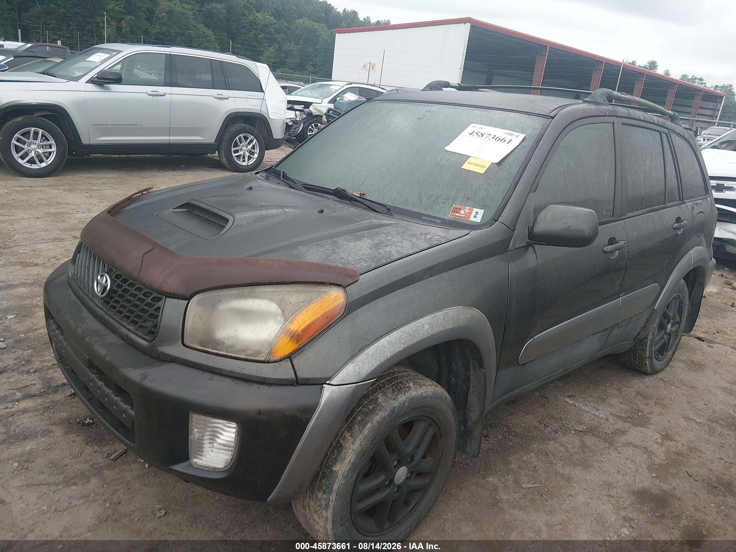 2003 Toyota Rav4   Gray vin: JTEHH20V336088557