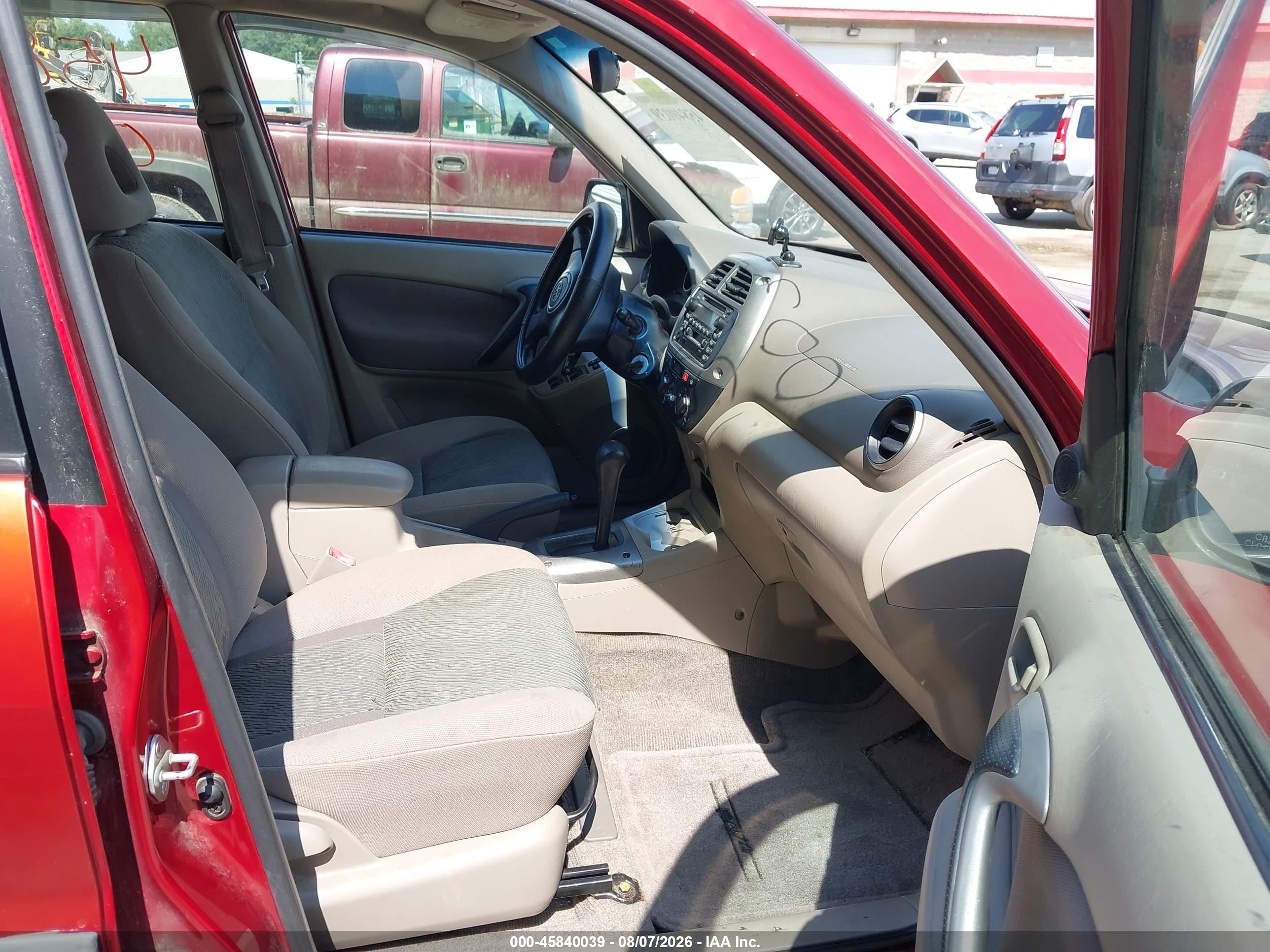 2001 Toyota Rav4   Orange vin: JTEHH20V410033549