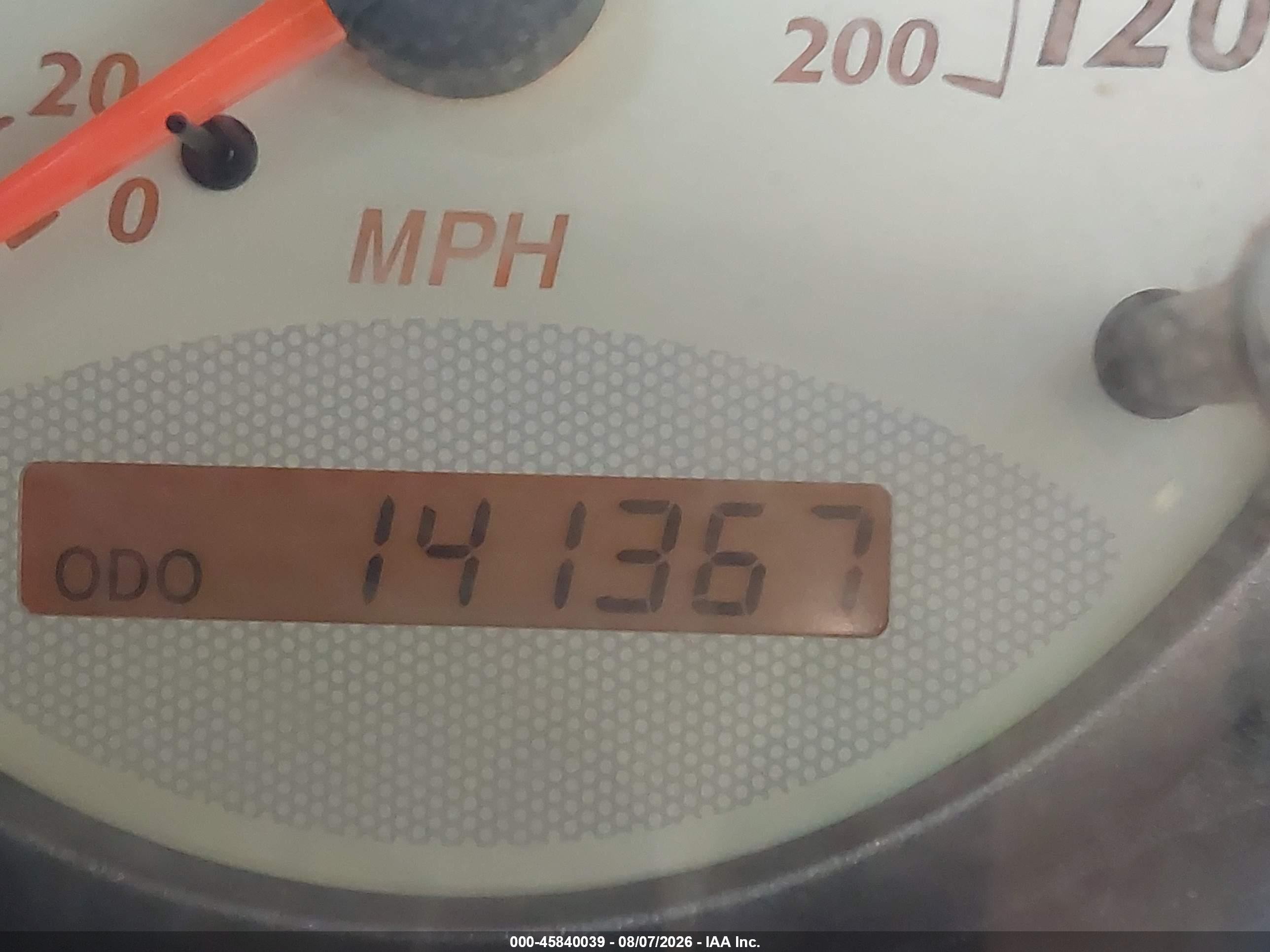 2001 Toyota Rav4   Orange vin: JTEHH20V410033549