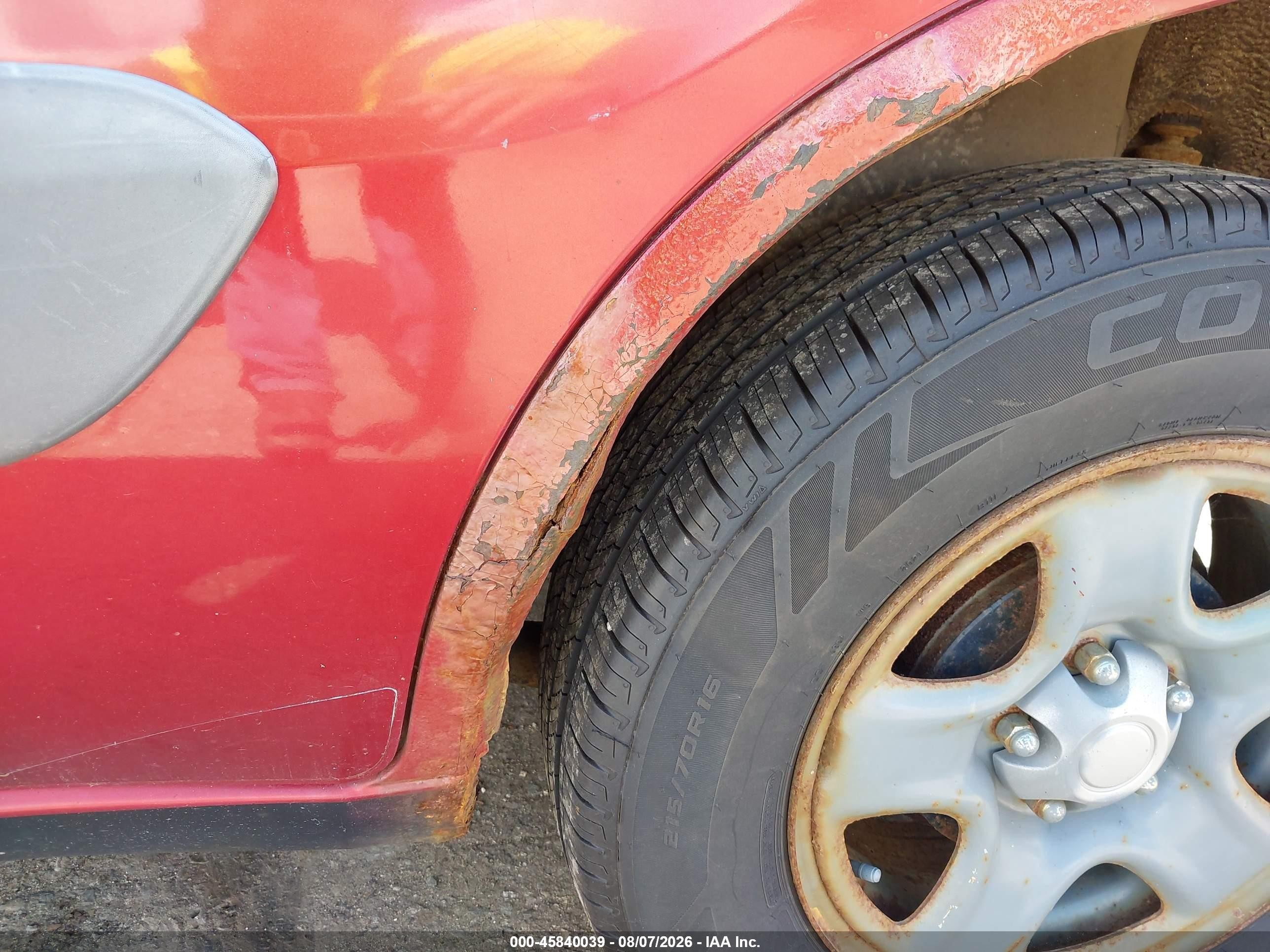 2001 Toyota Rav4   Orange vin: JTEHH20V410033549