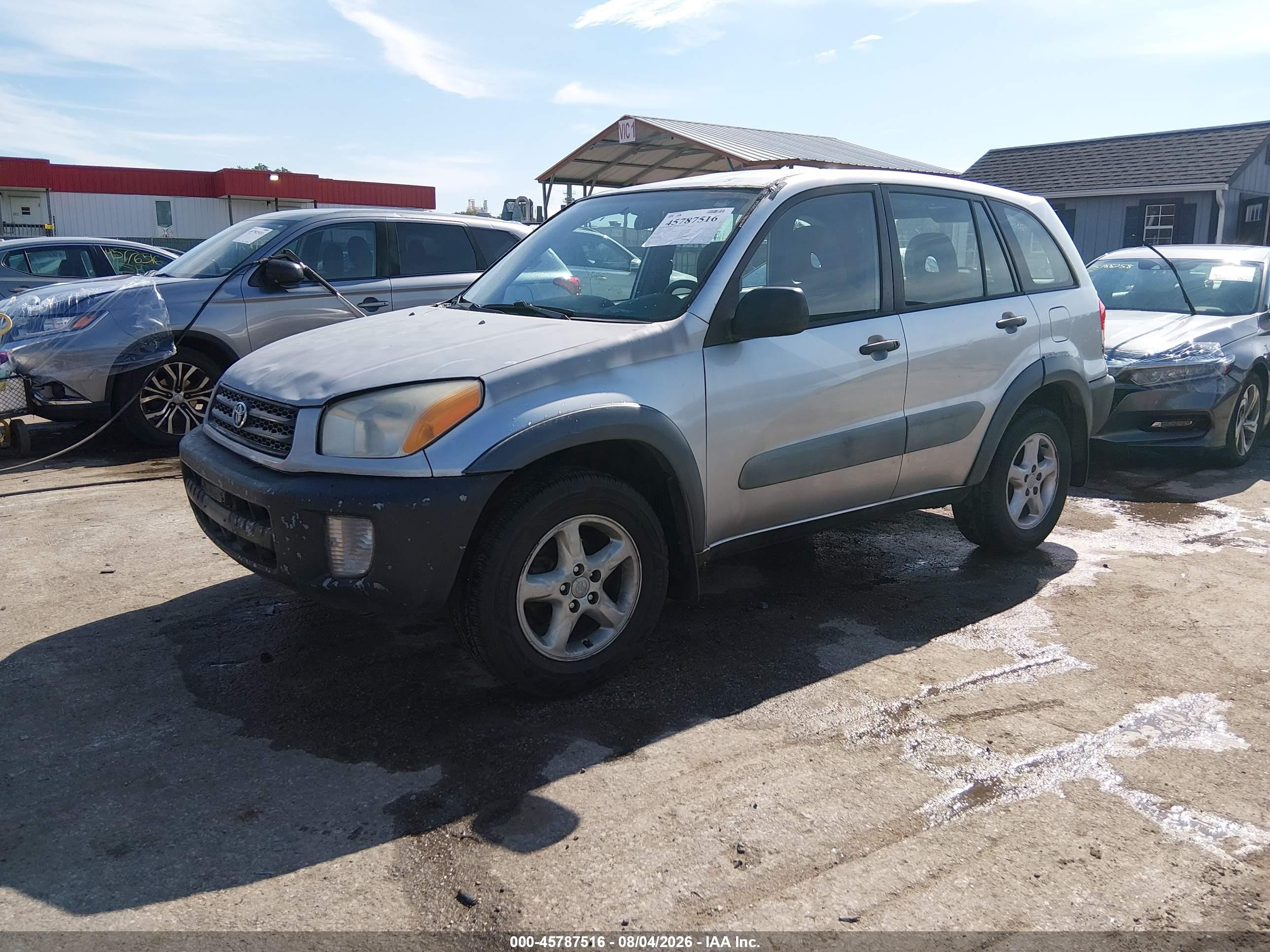 2001 Toyota Rav4   Silver vin: JTEHH20V410046320