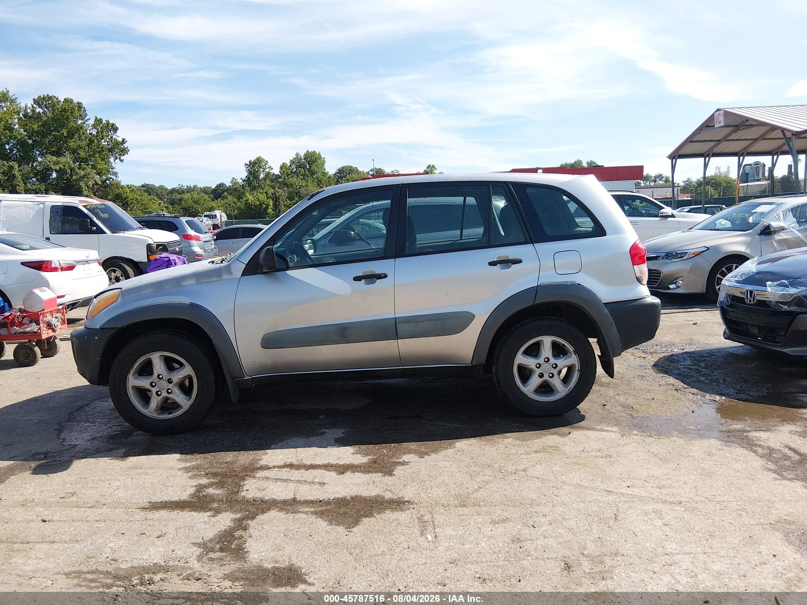 2001 Toyota Rav4   Silver vin: JTEHH20V410046320