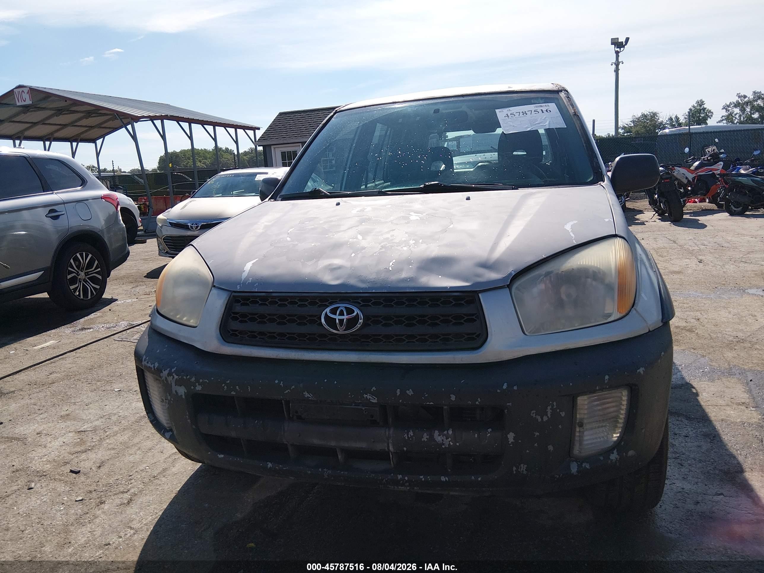 2001 Toyota Rav4   Silver vin: JTEHH20V410046320