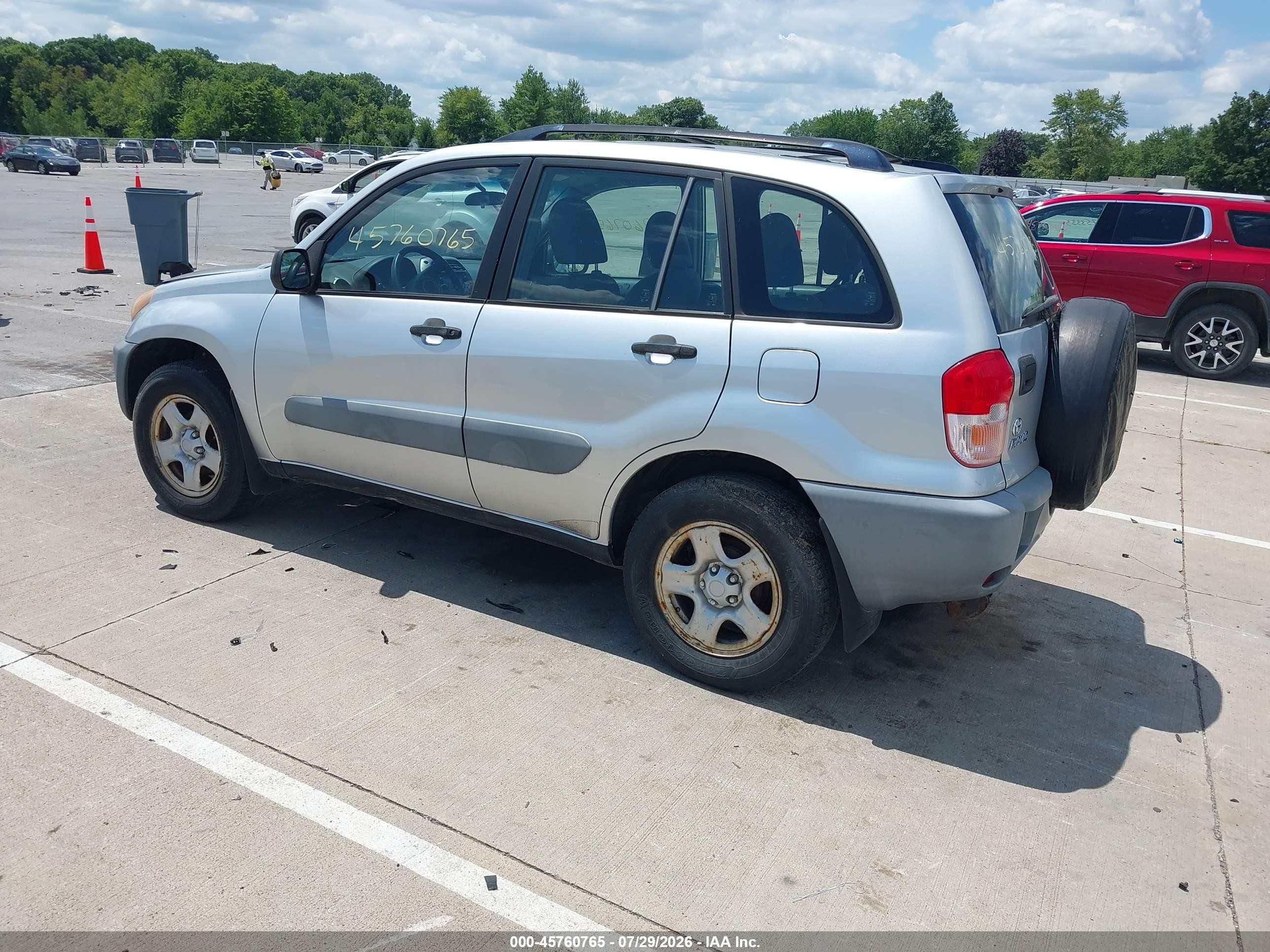 2001 Toyota Rav4   Silver vin: JTEHH20V410052666