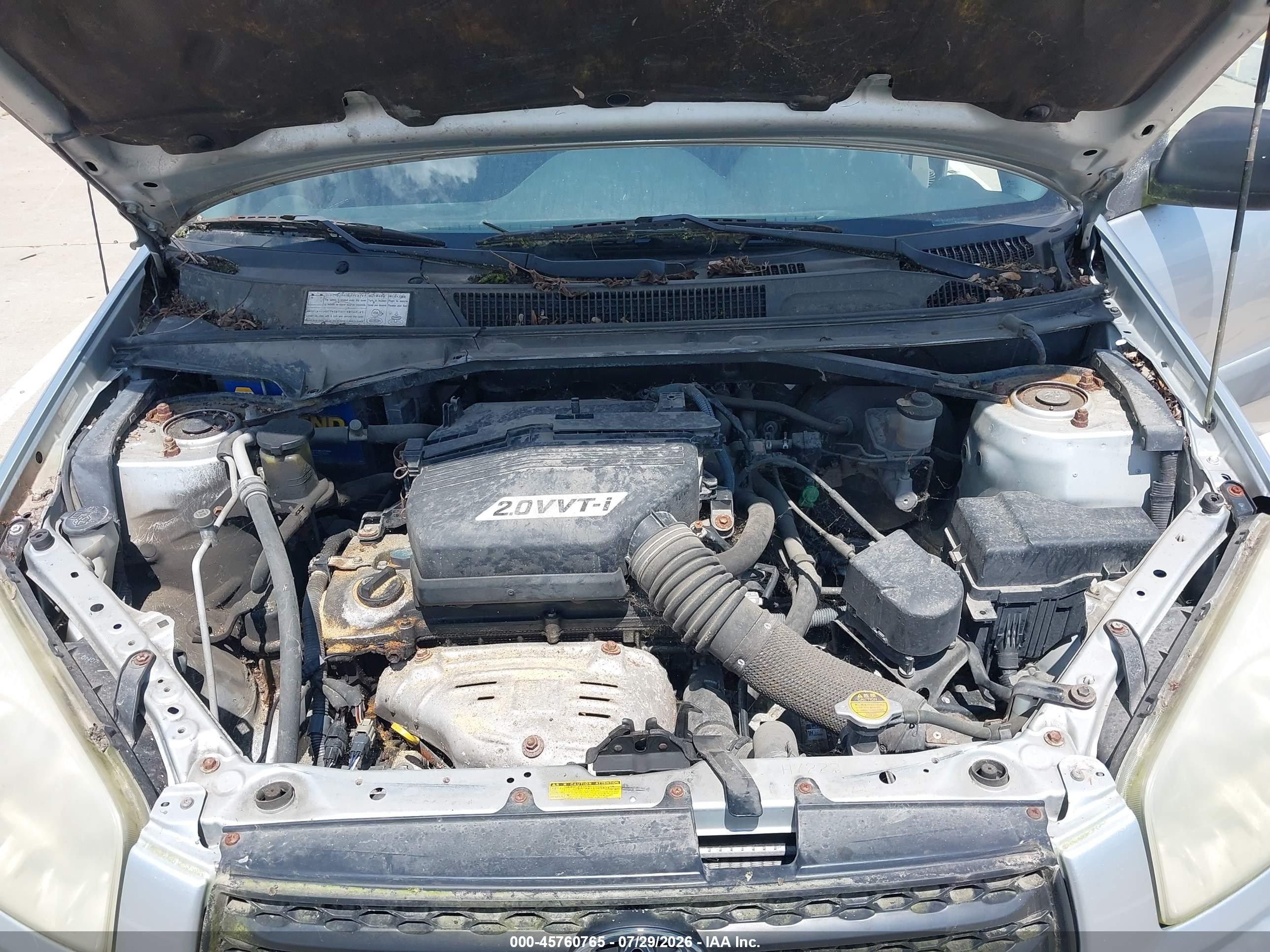 2001 Toyota Rav4   Silver vin: JTEHH20V410052666