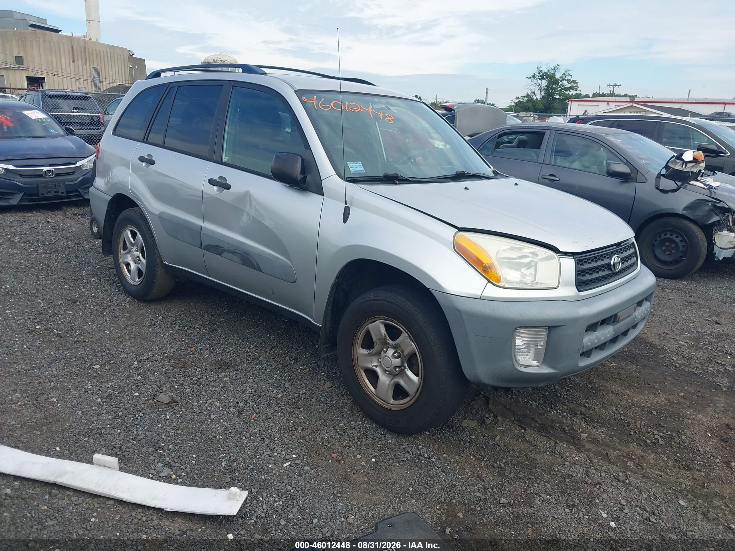 2001 Toyota Rav4   Silver vin: JTEHH20V410083514