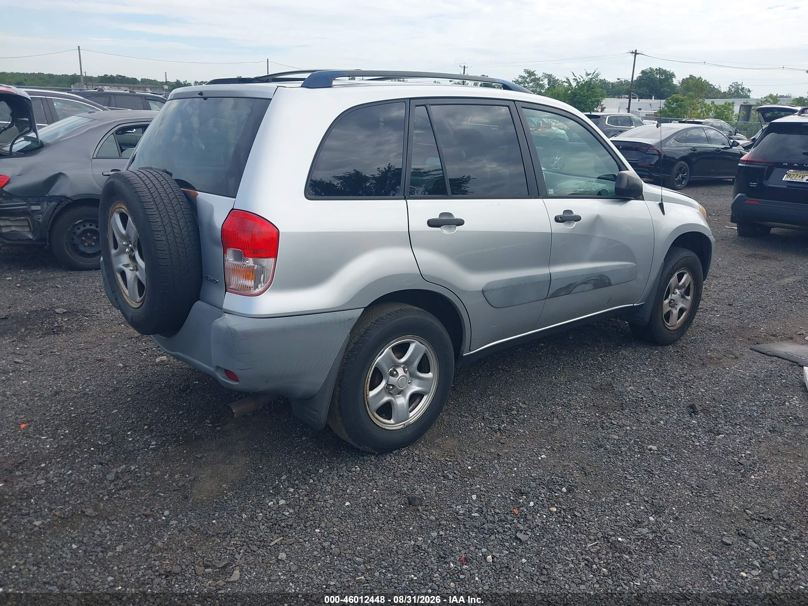 2001 Toyota Rav4   Silver vin: JTEHH20V410083514
