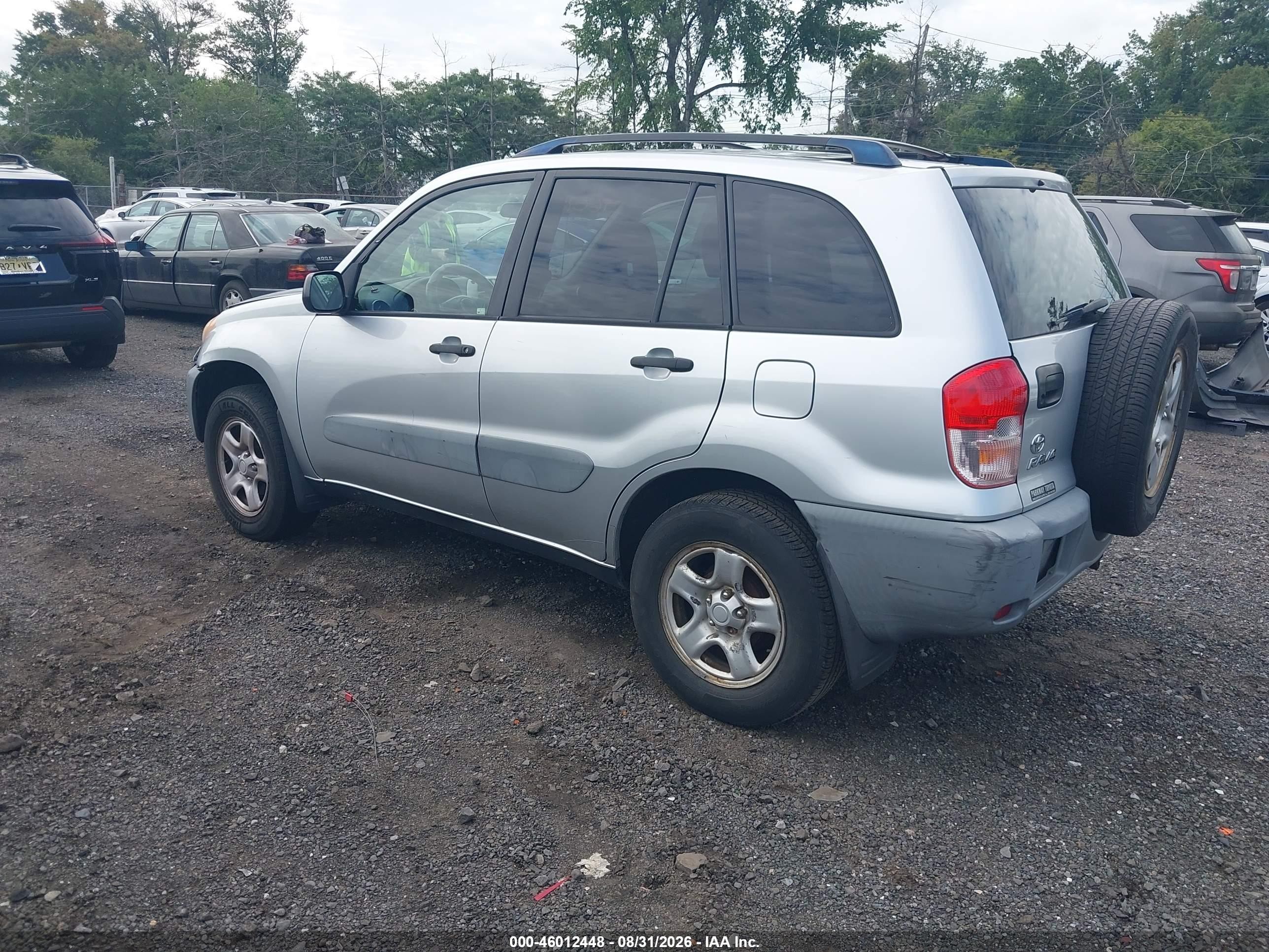 2001 Toyota Rav4   Silver vin: JTEHH20V410083514